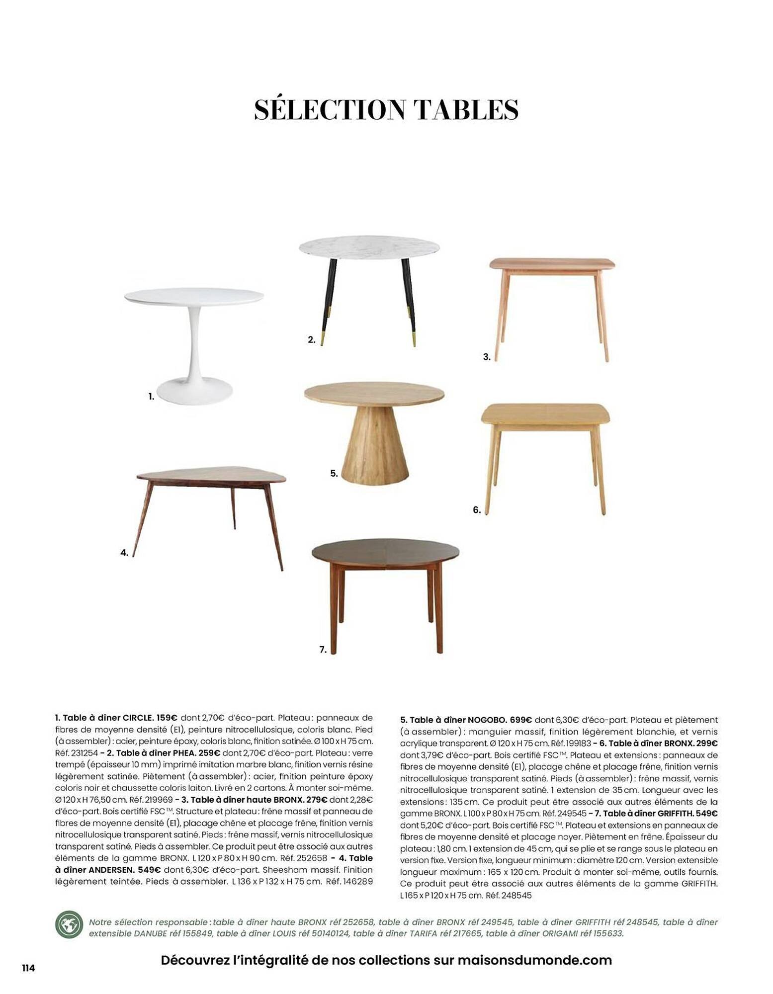 Catalogue Maisons du Monde