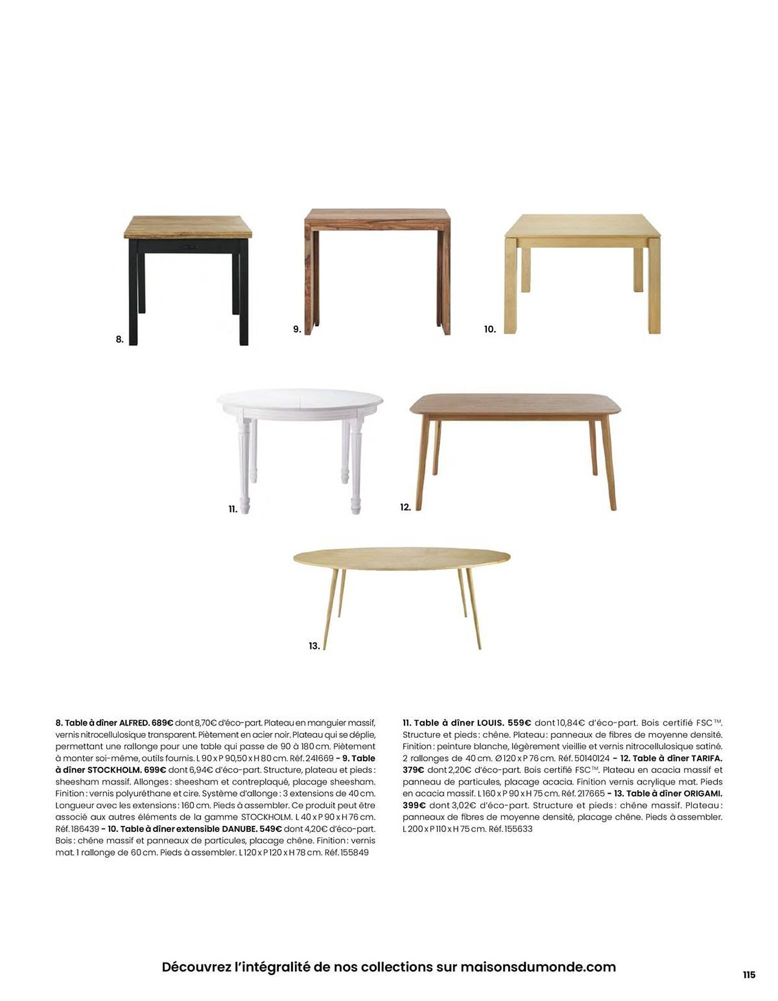 Catalogue Maisons du Monde
