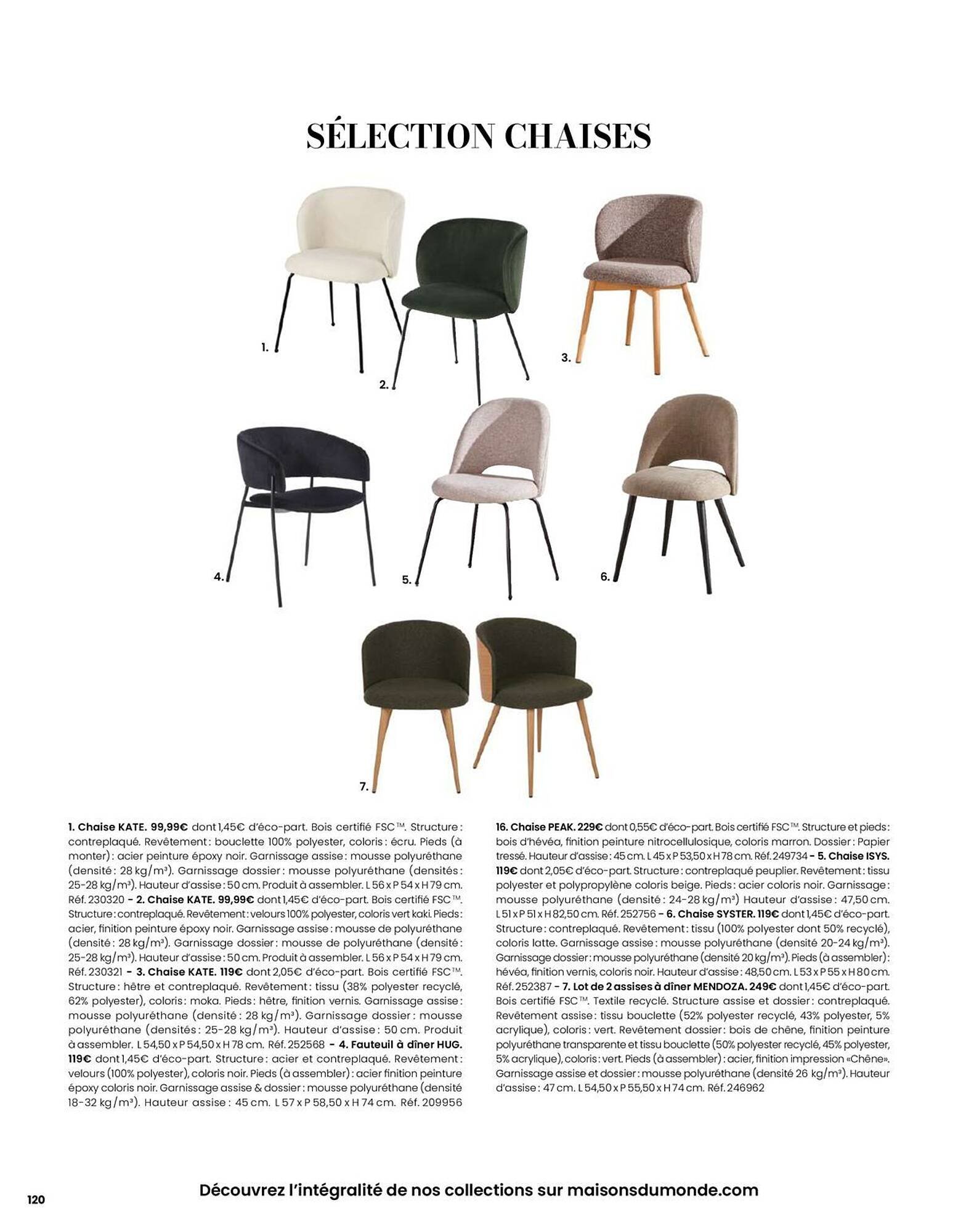 Catalogue Maisons du Monde