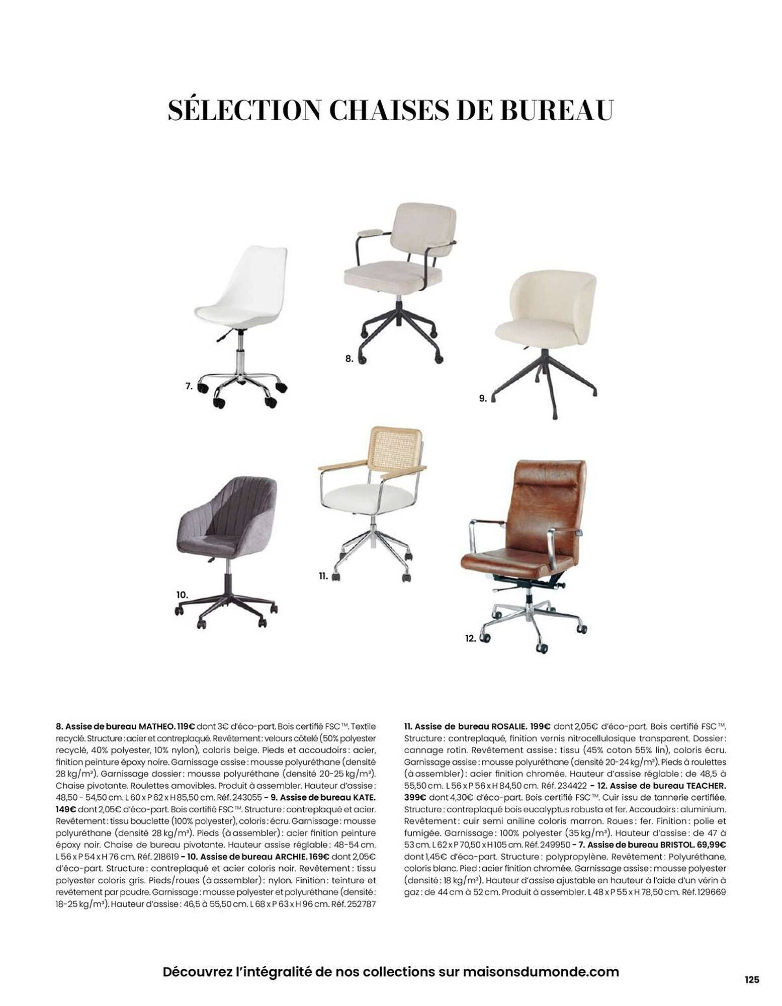 Catalogue Maisons du Monde