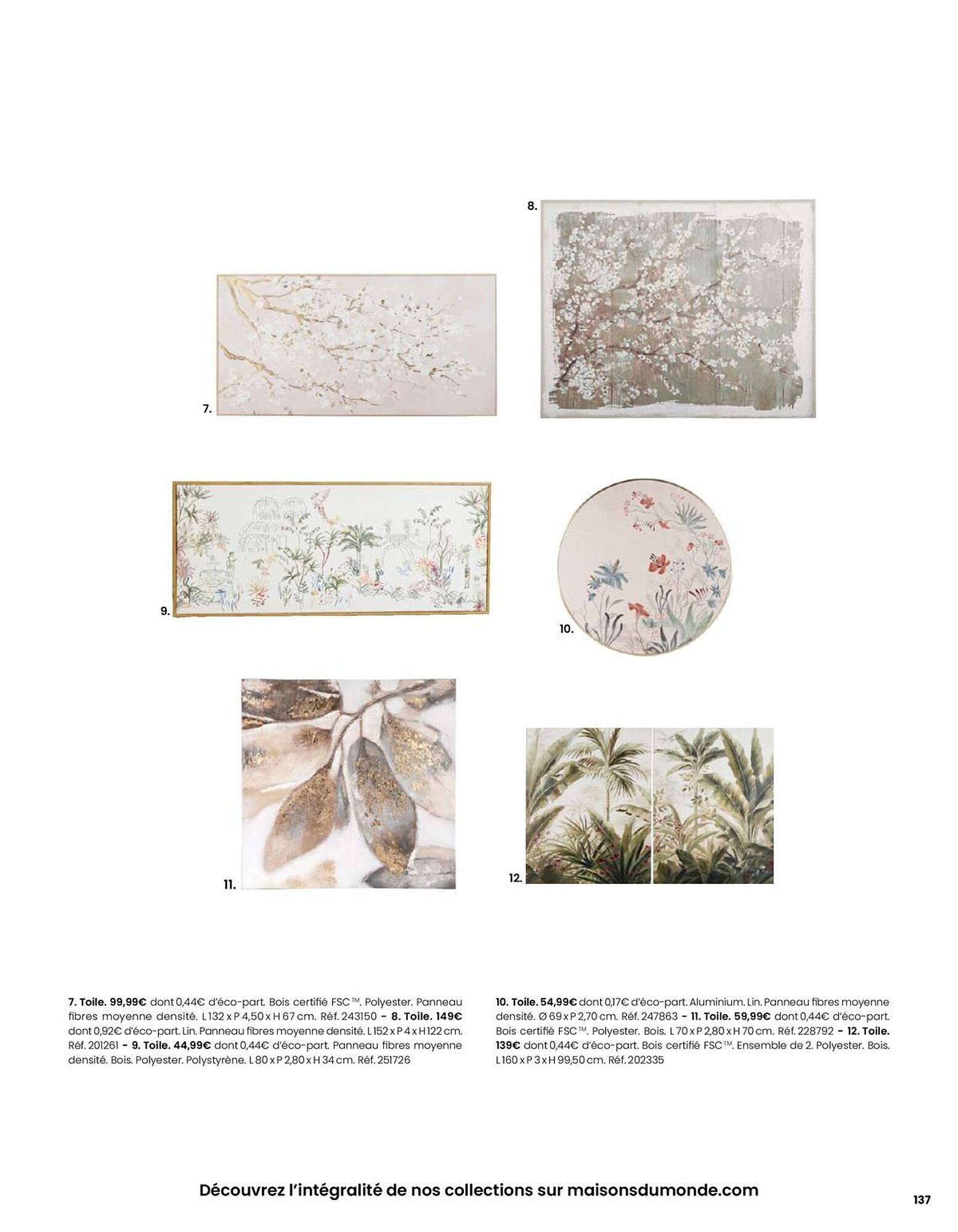 Catalogue Maisons du Monde