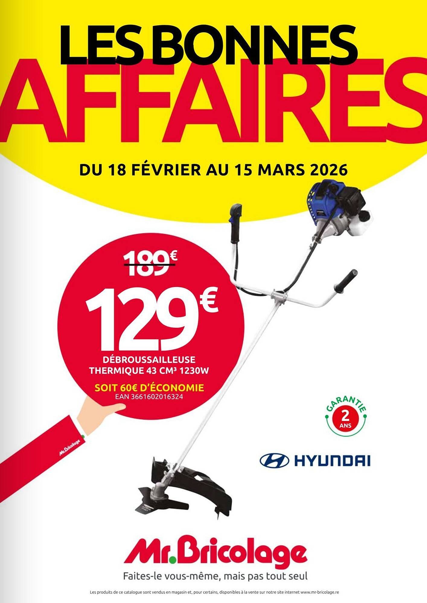 Catalogue Mr Bricolage (2026-02-18 - 2026-03-15)
