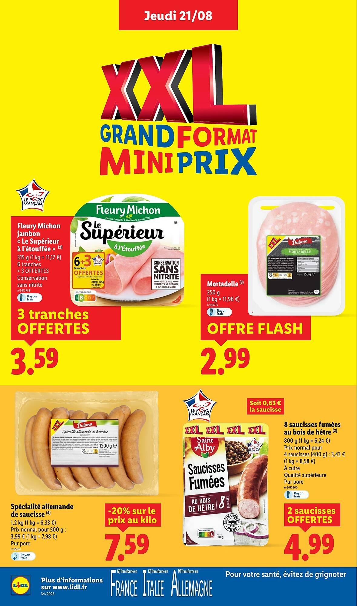 Catalogue Lidl (2025-08-21 - 2025-08-27)