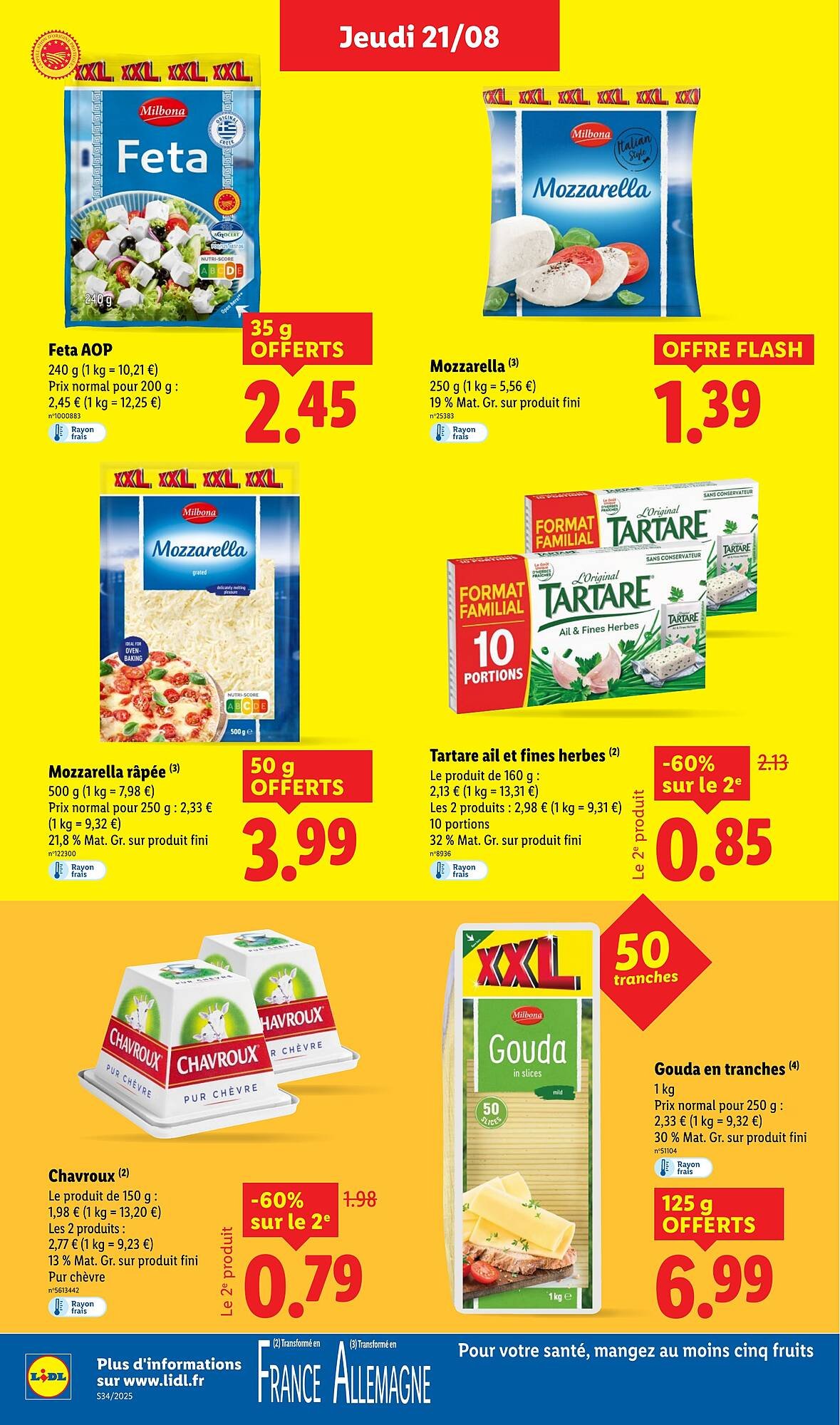 Catalogue Lidl (2025-08-21 - 2025-08-27)