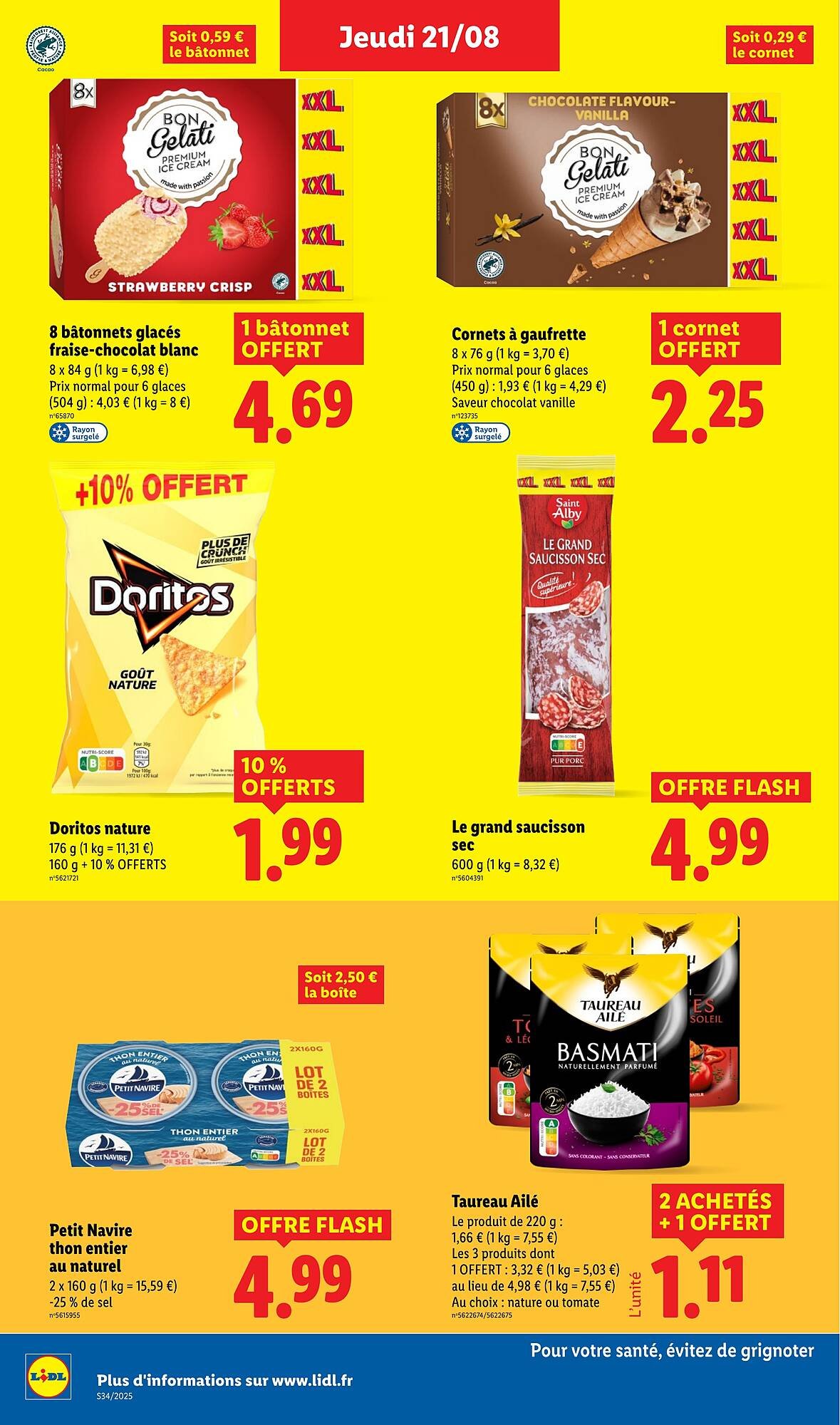 Catalogue Lidl (2025-08-21 - 2025-08-27)