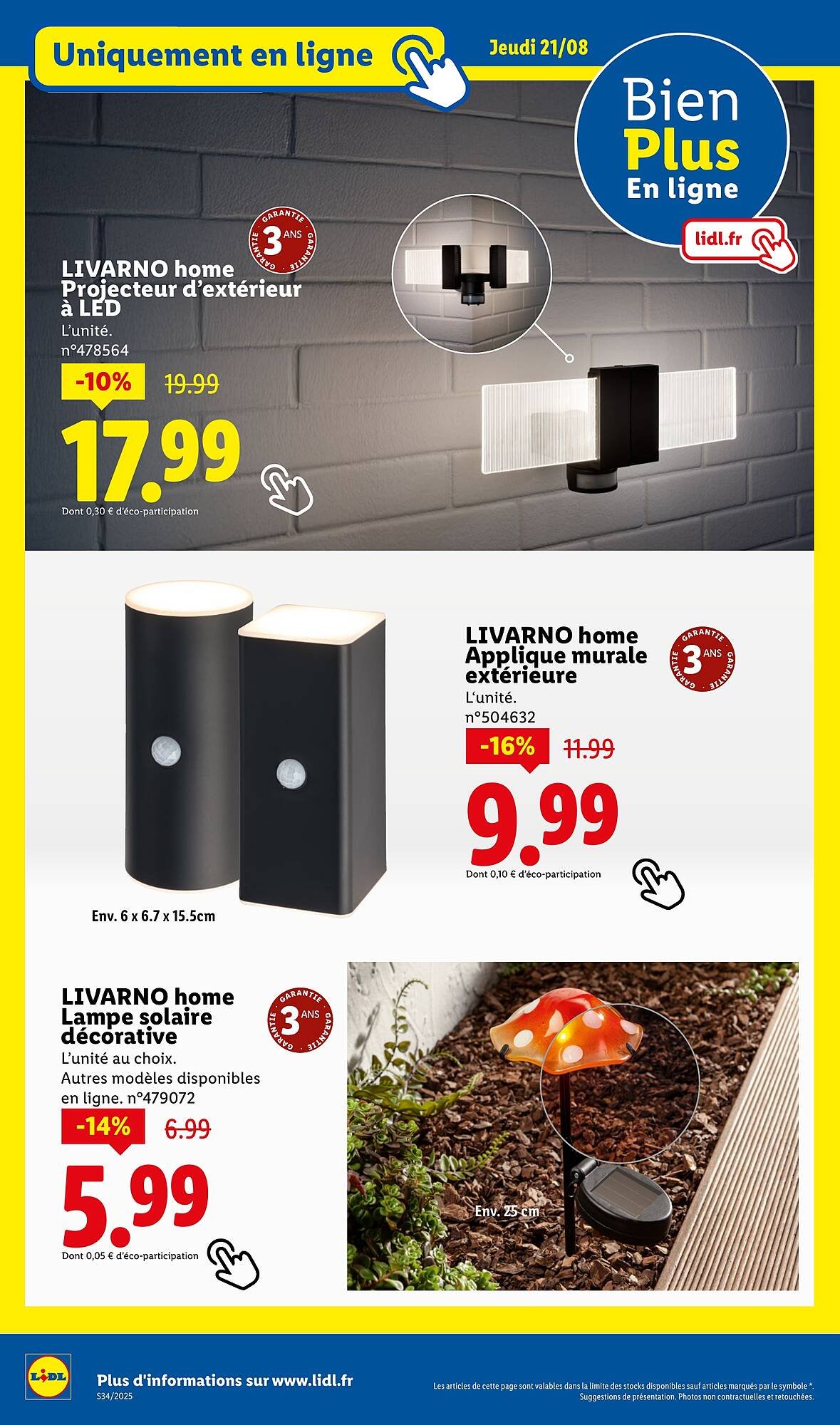 Catalogue Lidl (2025-08-21 - 2025-08-27)