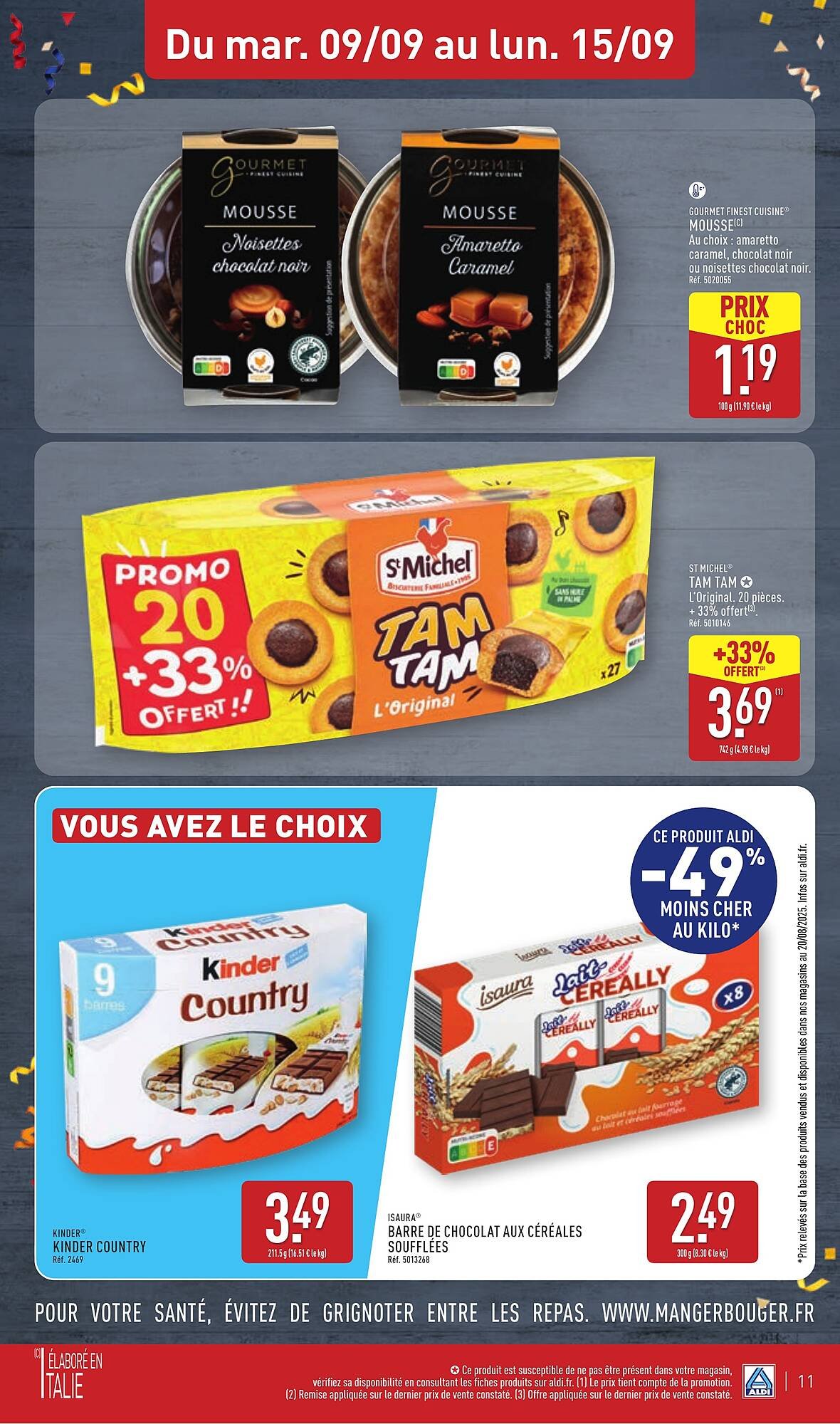 Catalogue ALDI (2025-09-09 - 2025-09-15)
