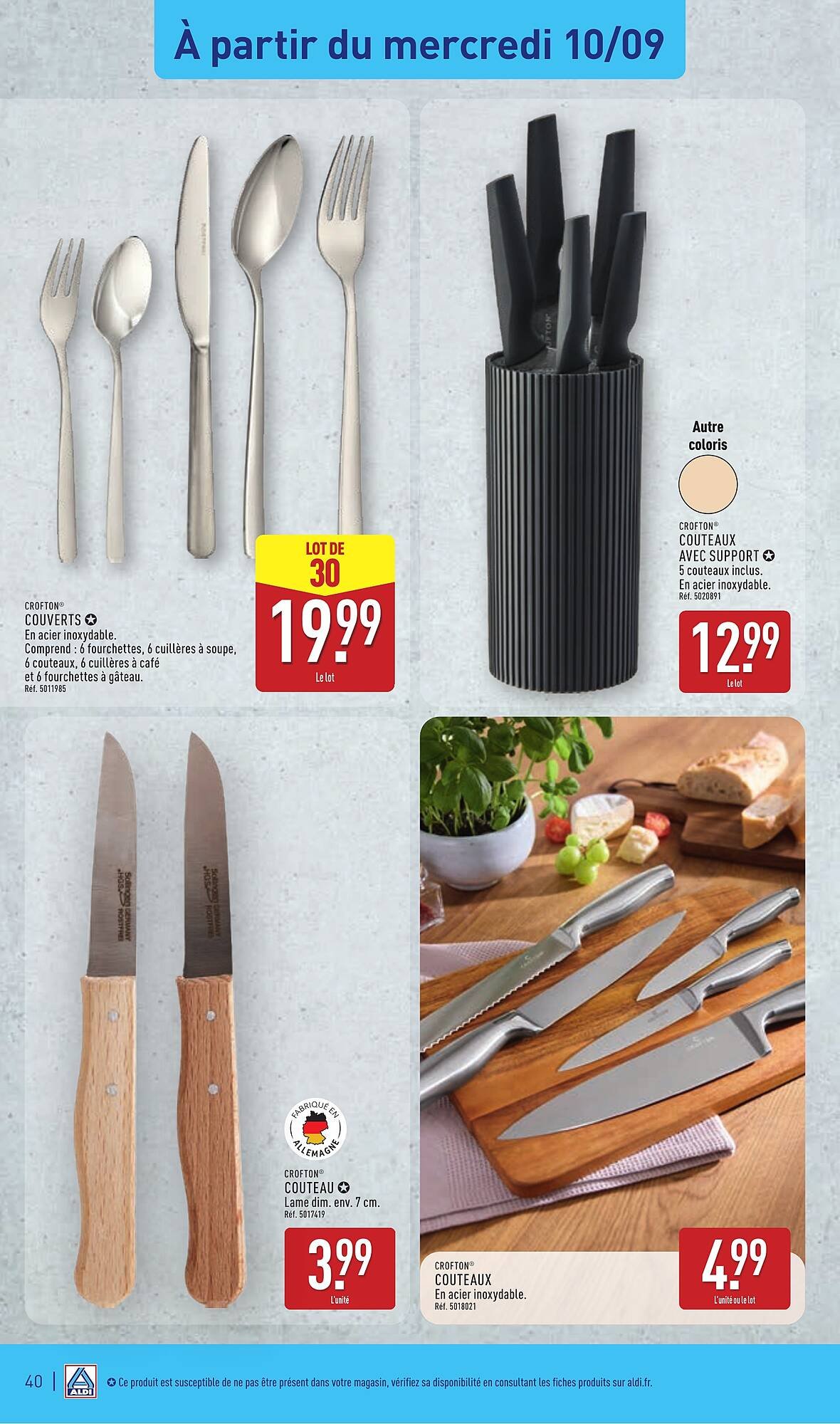 Catalogue ALDI (2025-09-09 - 2025-09-15)