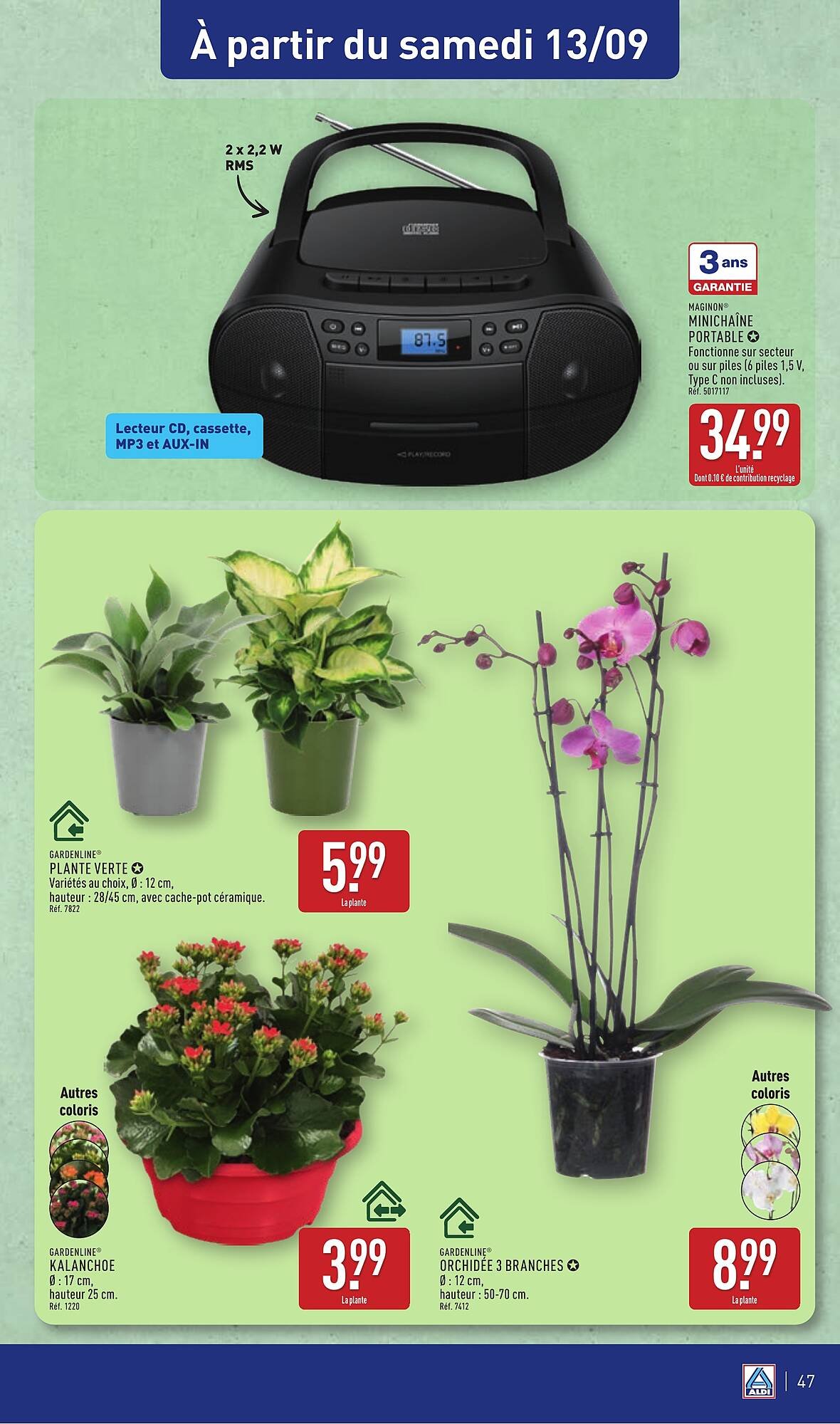 Catalogue ALDI (2025-09-09 - 2025-09-15)