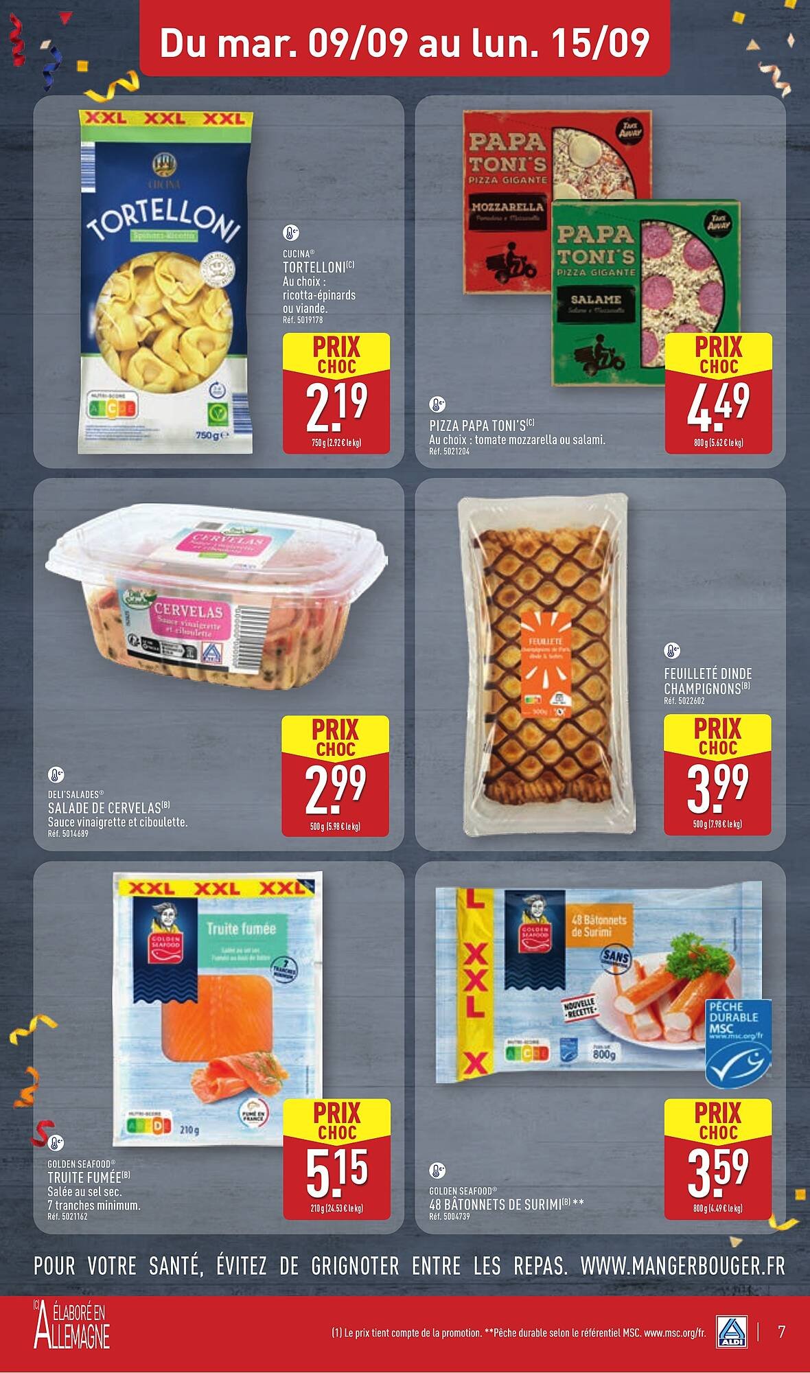 Catalogue ALDI (2025-09-09 - 2025-09-15)