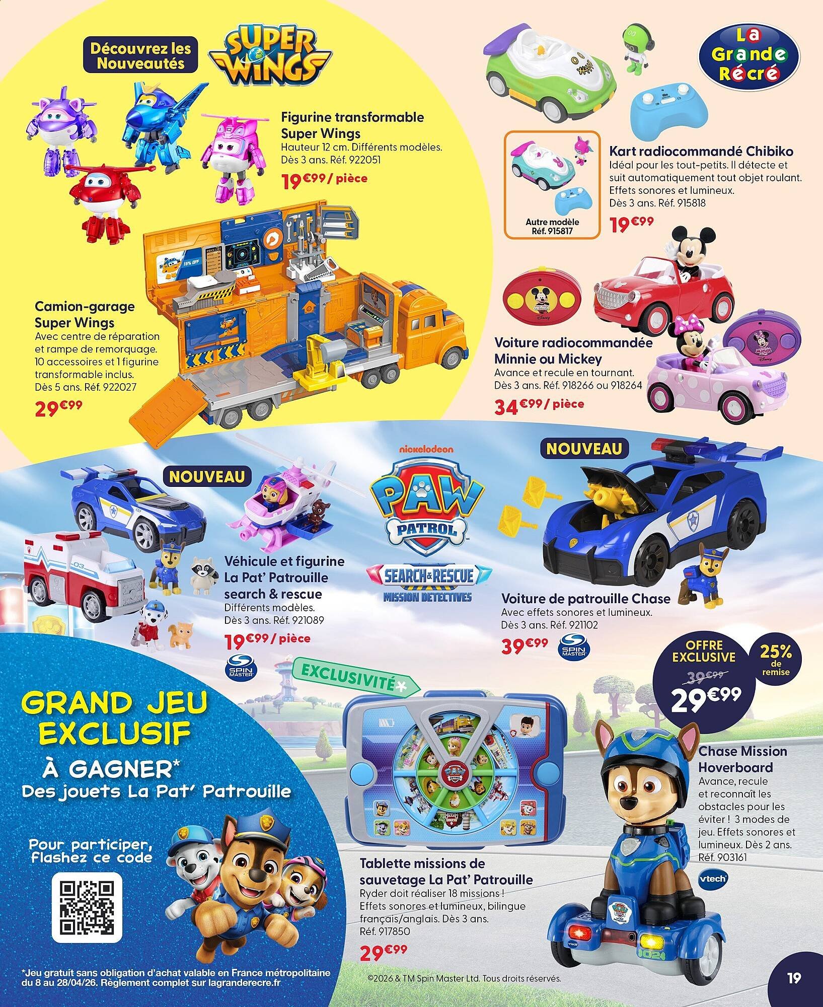 Catalogue La Grande Récré