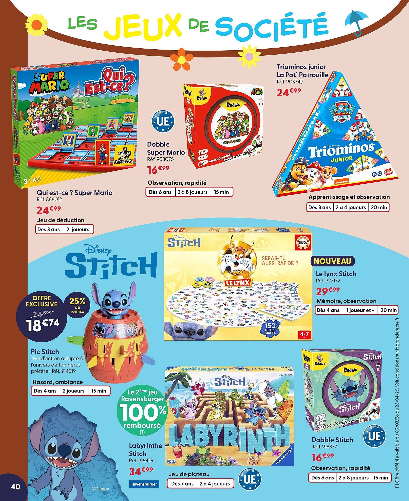 Catalogue La Grande Récré