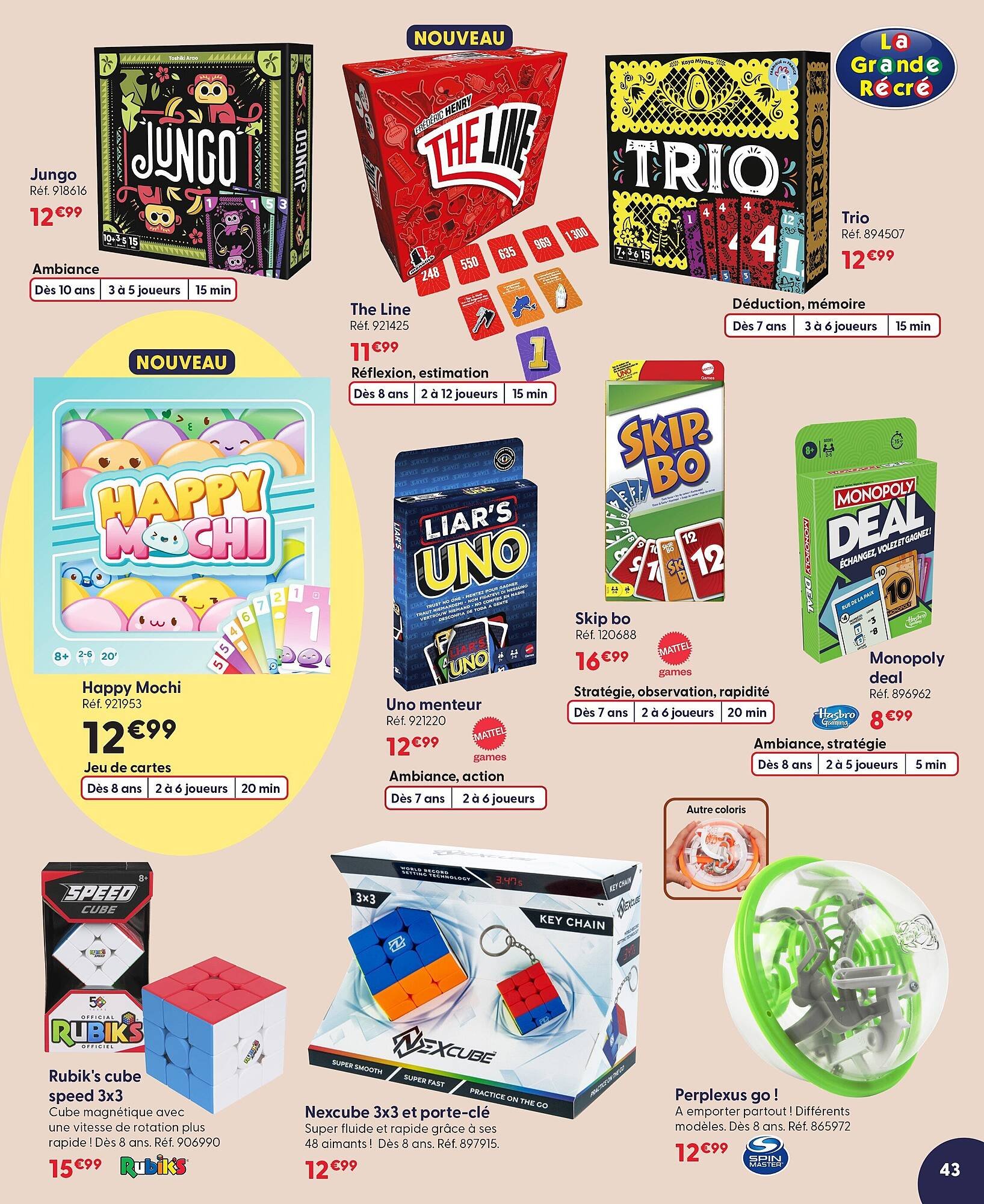 Catalogue La Grande Récré