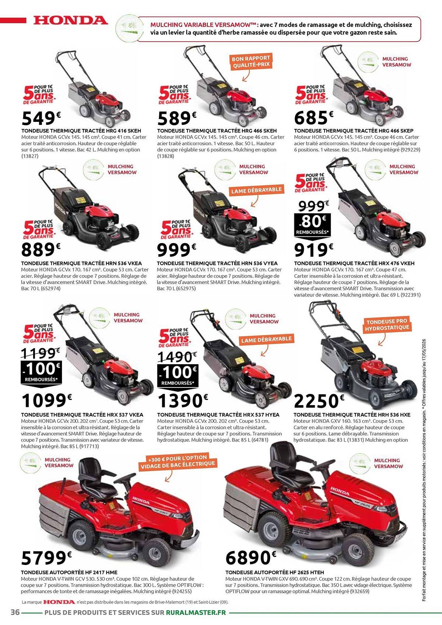 Catalogue Rural Master