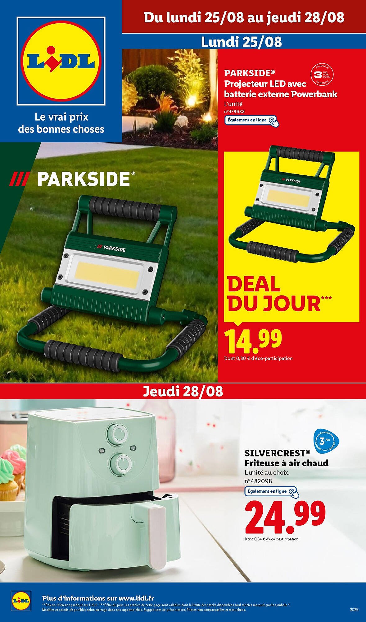 Catalogue Lidl (2025-08-25 - 2025-08-28)