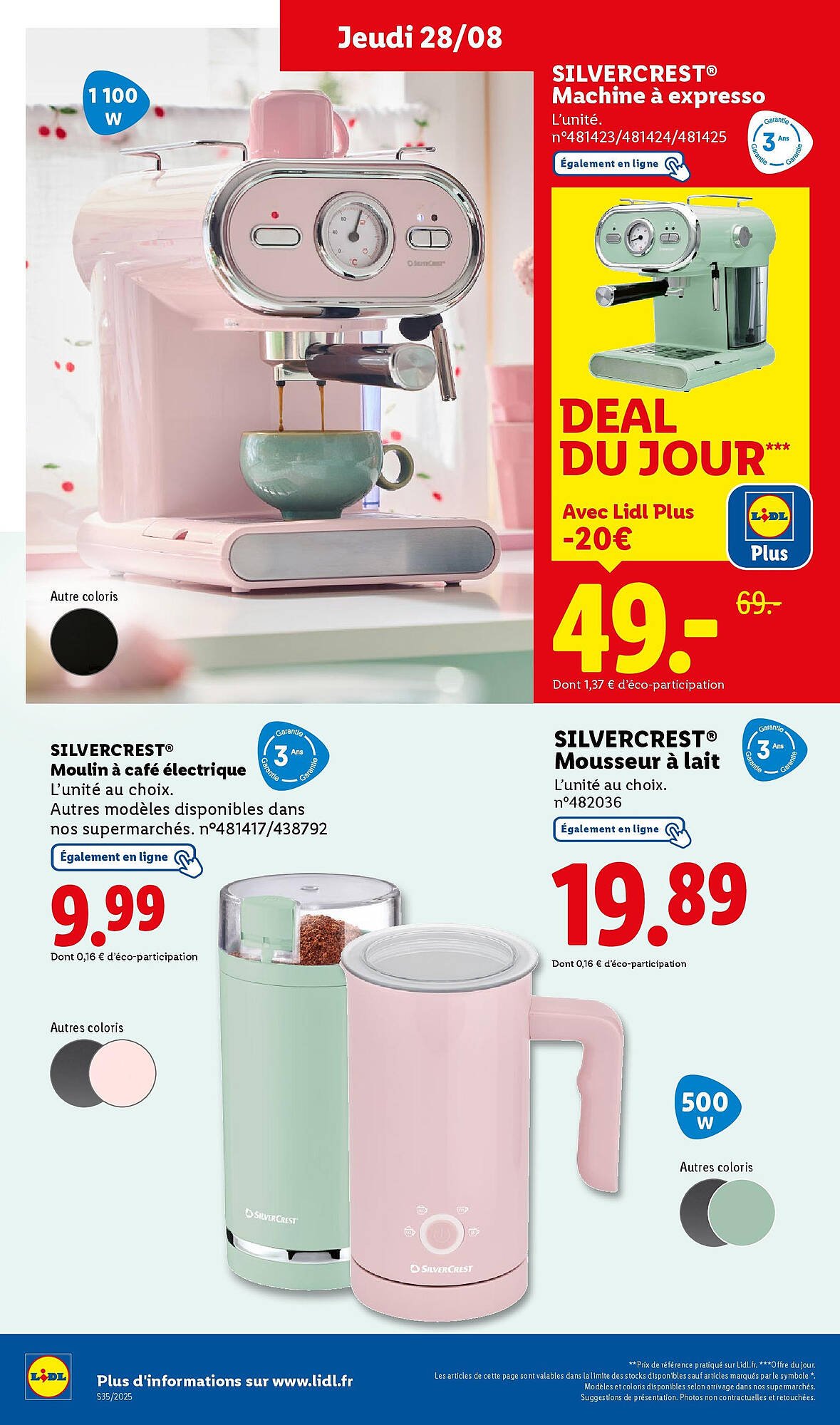 Catalogue Lidl (2025-08-25 - 2025-08-28)