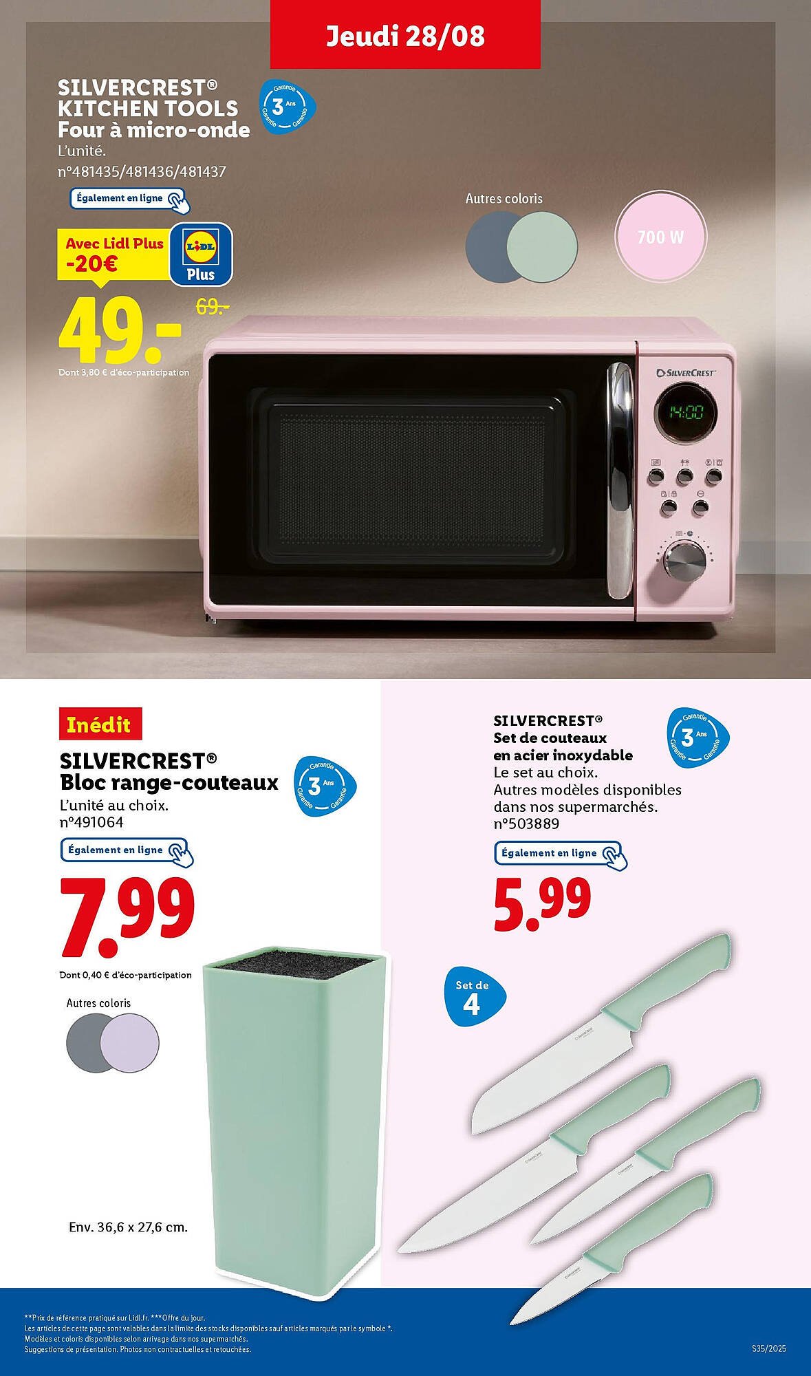Catalogue Lidl (2025-08-25 - 2025-08-28)