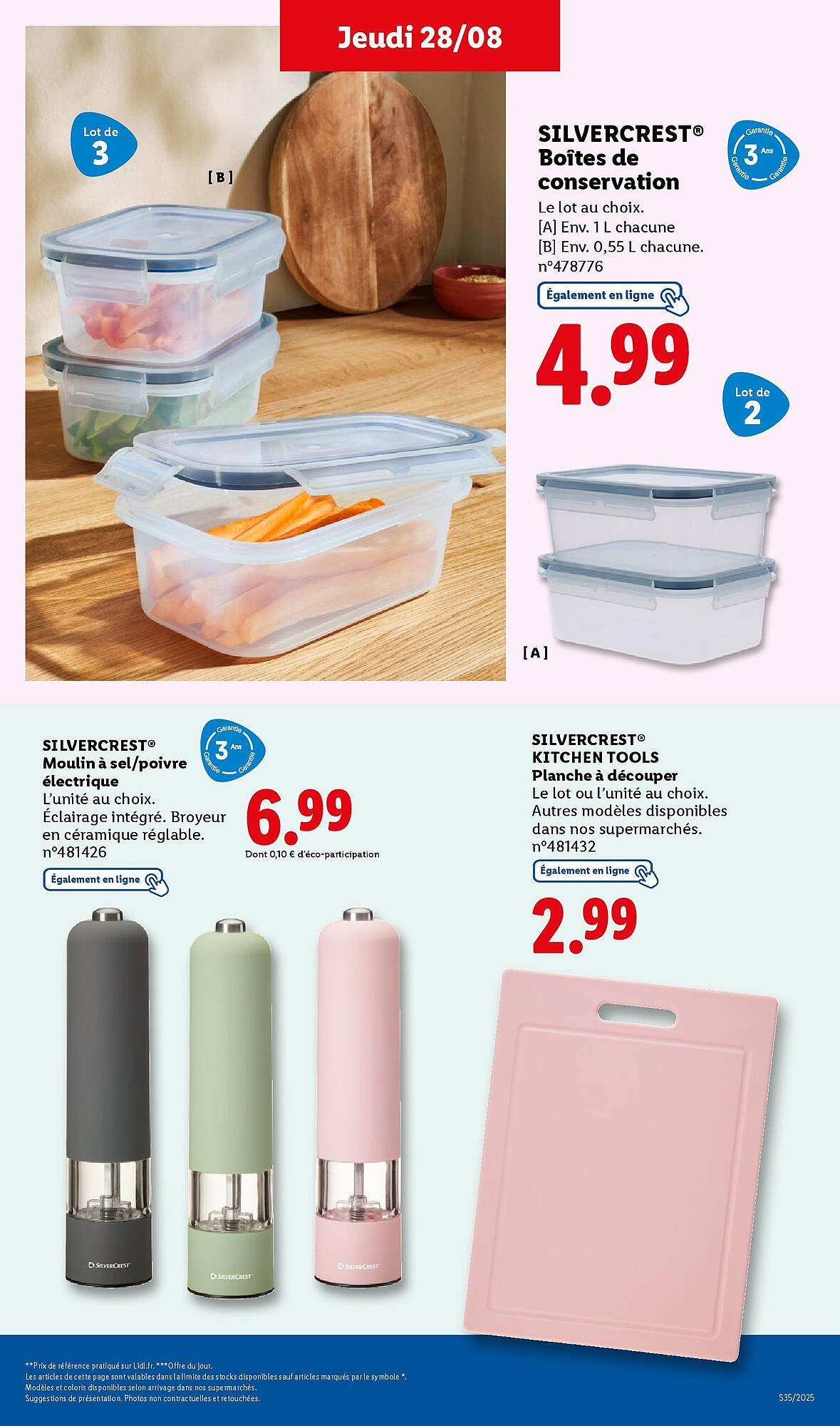 Catalogue Lidl (2025-08-25 - 2025-08-28)
