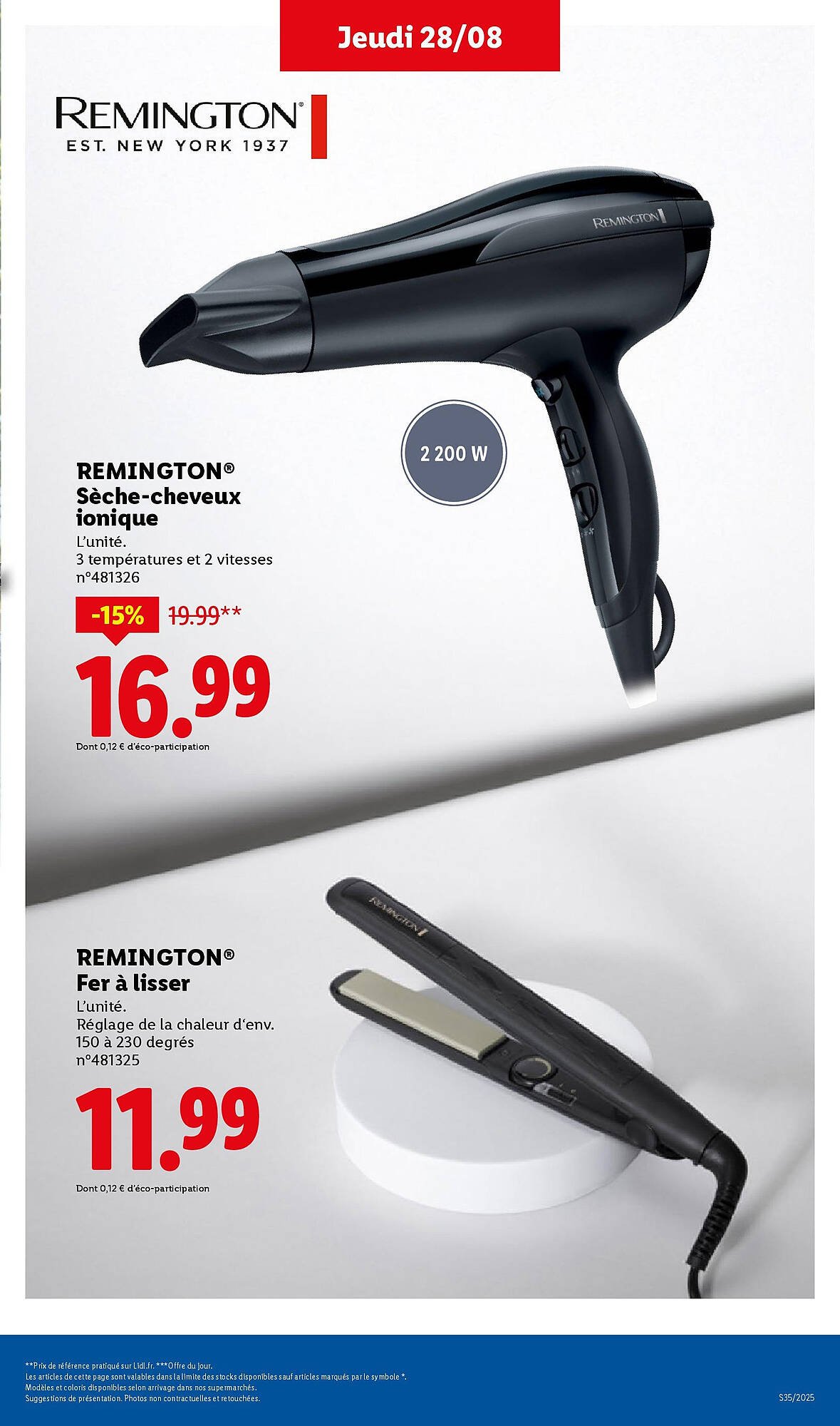 Catalogue Lidl (2025-08-25 - 2025-08-28)
