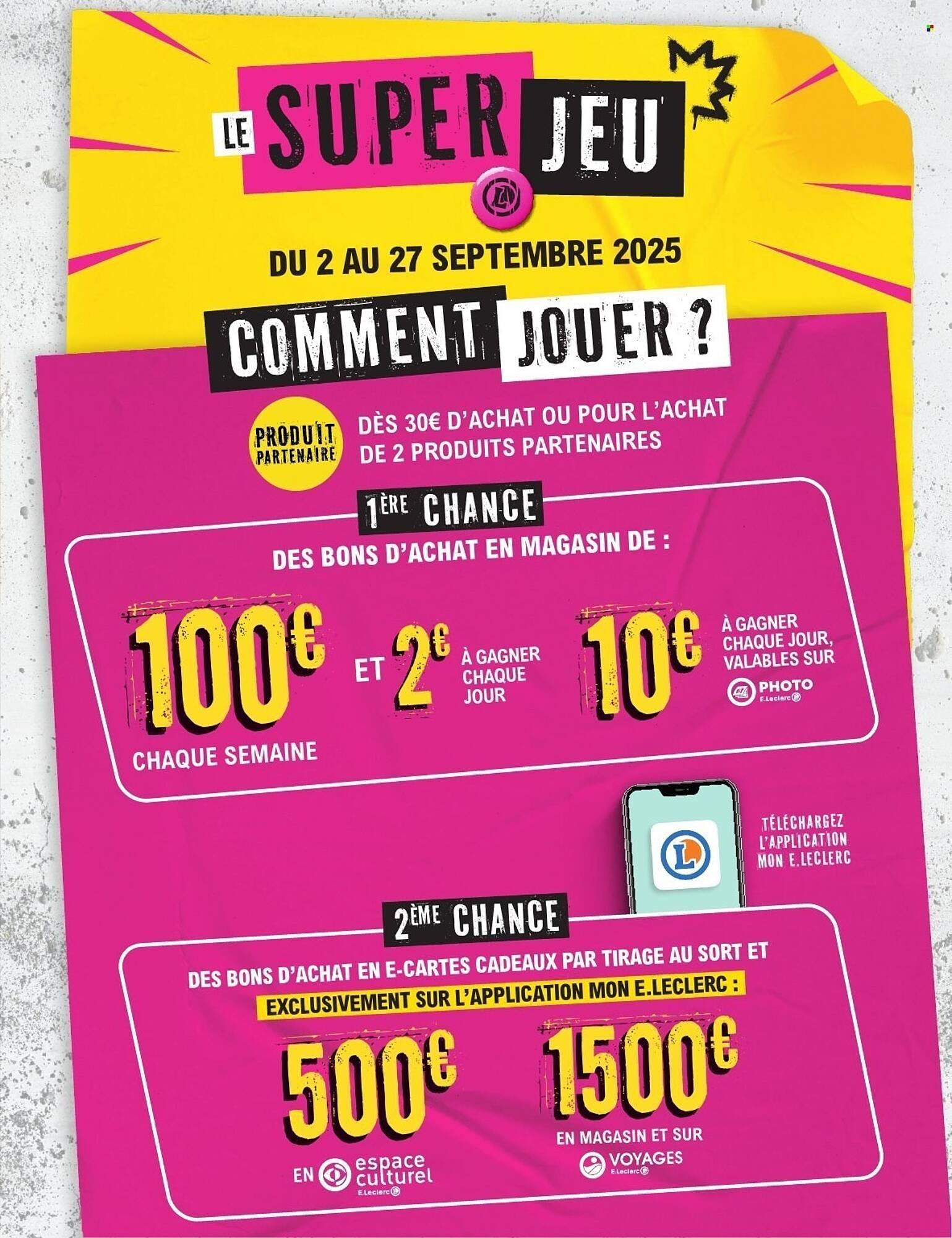 Catalogue E.Leclerc (2025-09-02 - 2025-09-13)