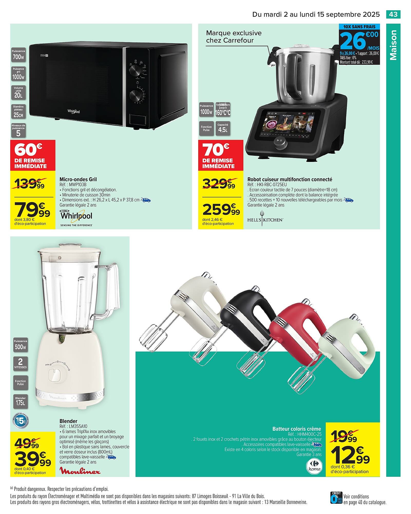 Catalogue Carrefour (2025-09-02 - 2025-09-15)