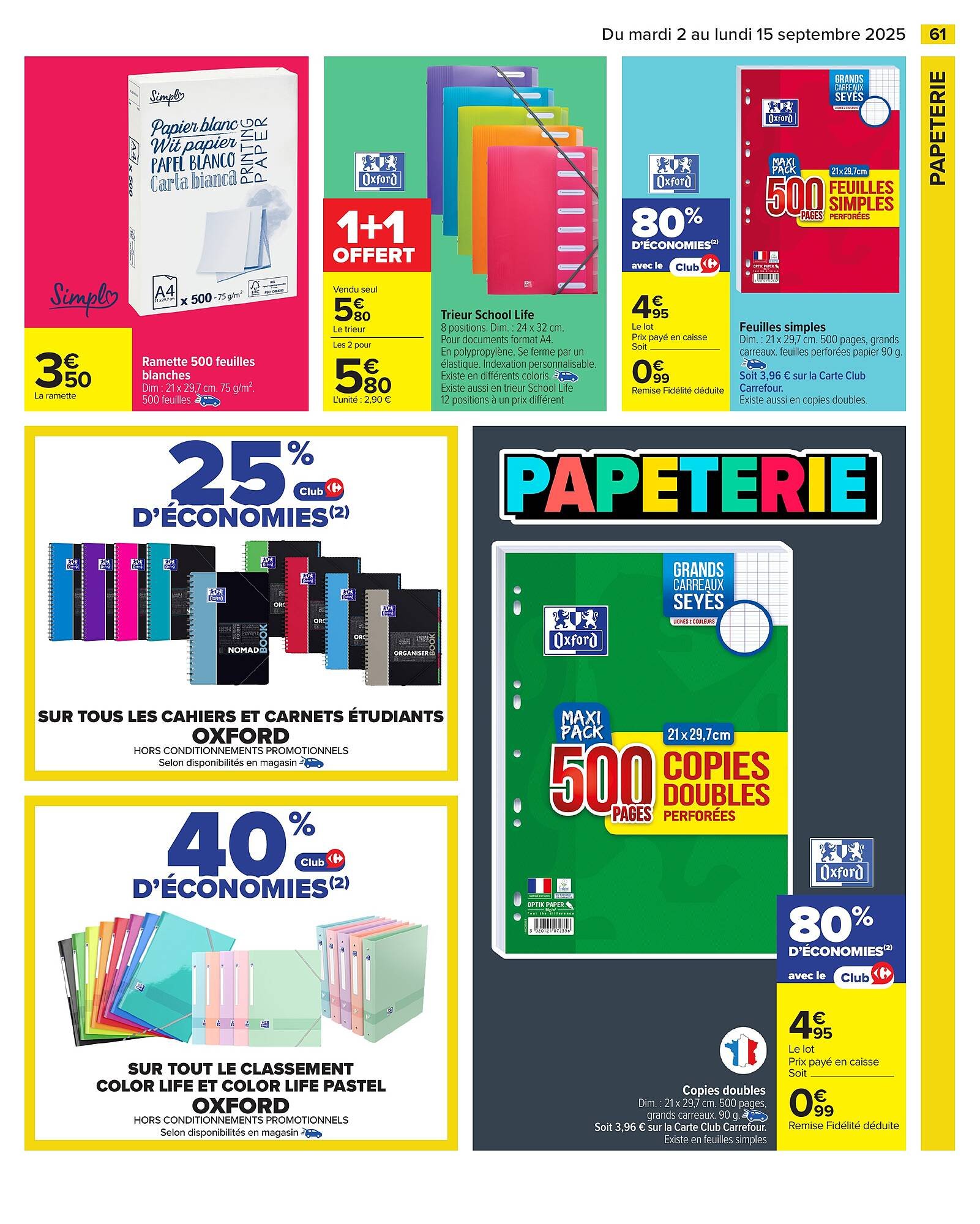 Catalogue Carrefour (2025-09-02 - 2025-09-15)