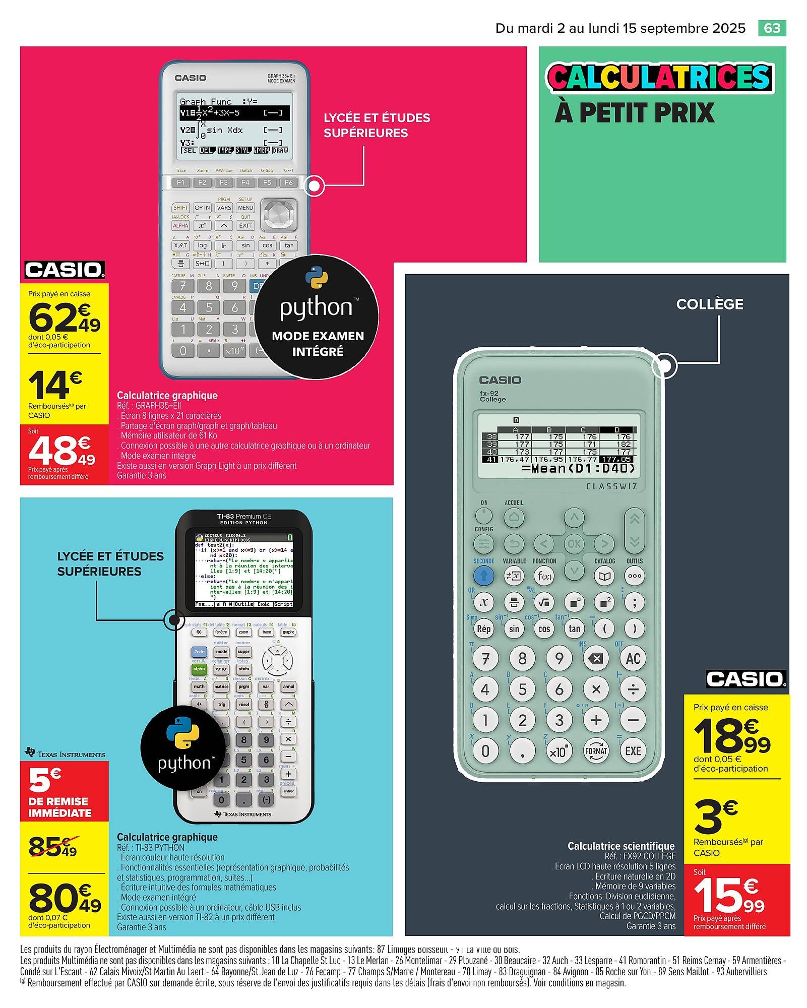Catalogue Carrefour (2025-09-02 - 2025-09-15)