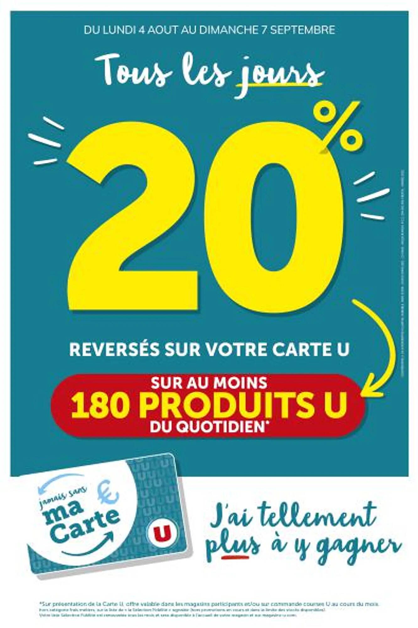 Catalogue Super U (2025-08-04 - 2025-09-07)