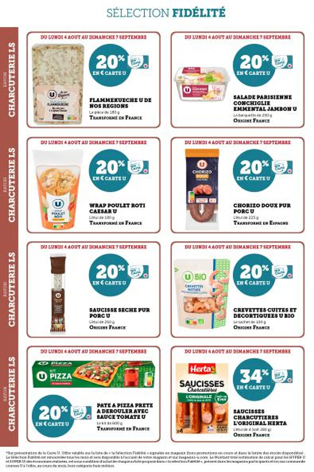 Catalogue Super U (2025-08-04 - 2025-09-07)