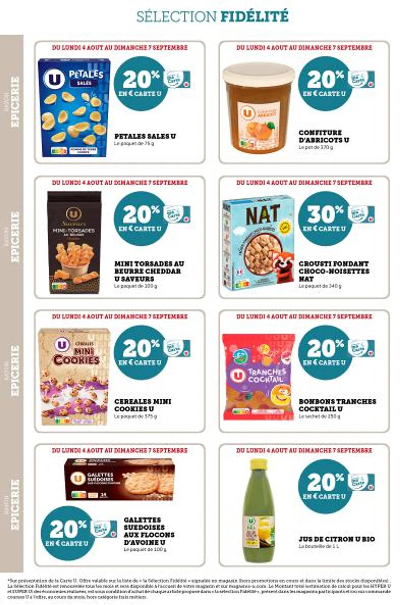 Catalogue Super U (2025-08-04 - 2025-09-07)