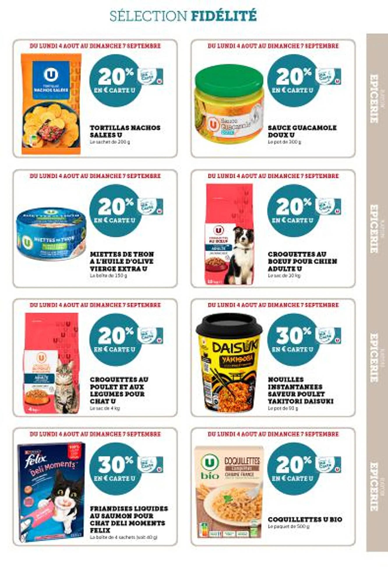 Catalogue Super U (2025-08-04 - 2025-09-07)