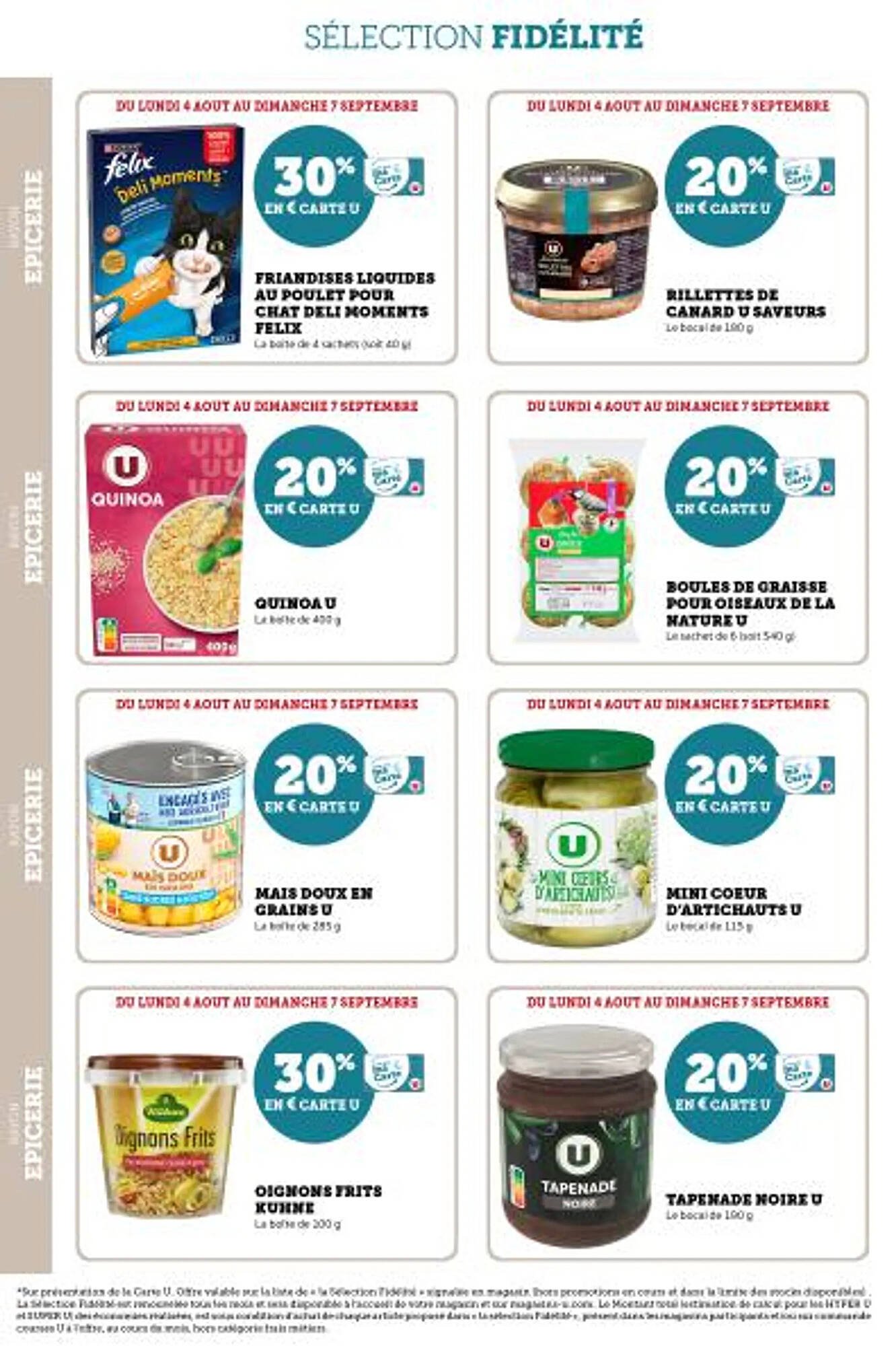 Catalogue Super U (2025-08-04 - 2025-09-07)