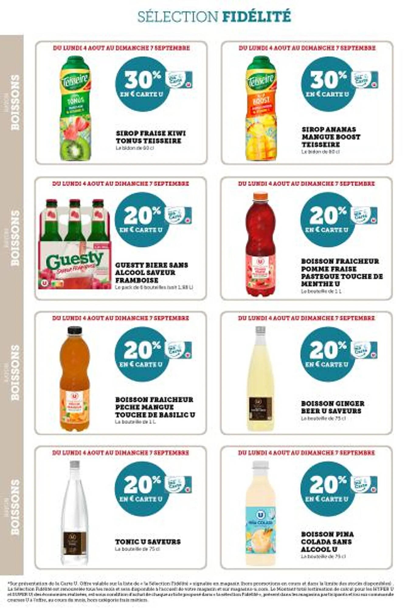 Catalogue Super U (2025-08-04 - 2025-09-07)