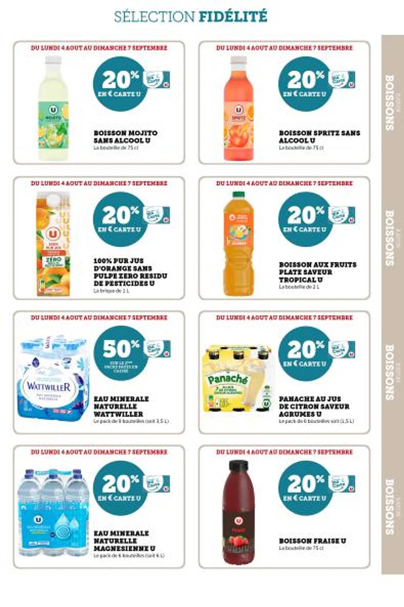 Catalogue Super U (2025-08-04 - 2025-09-07)