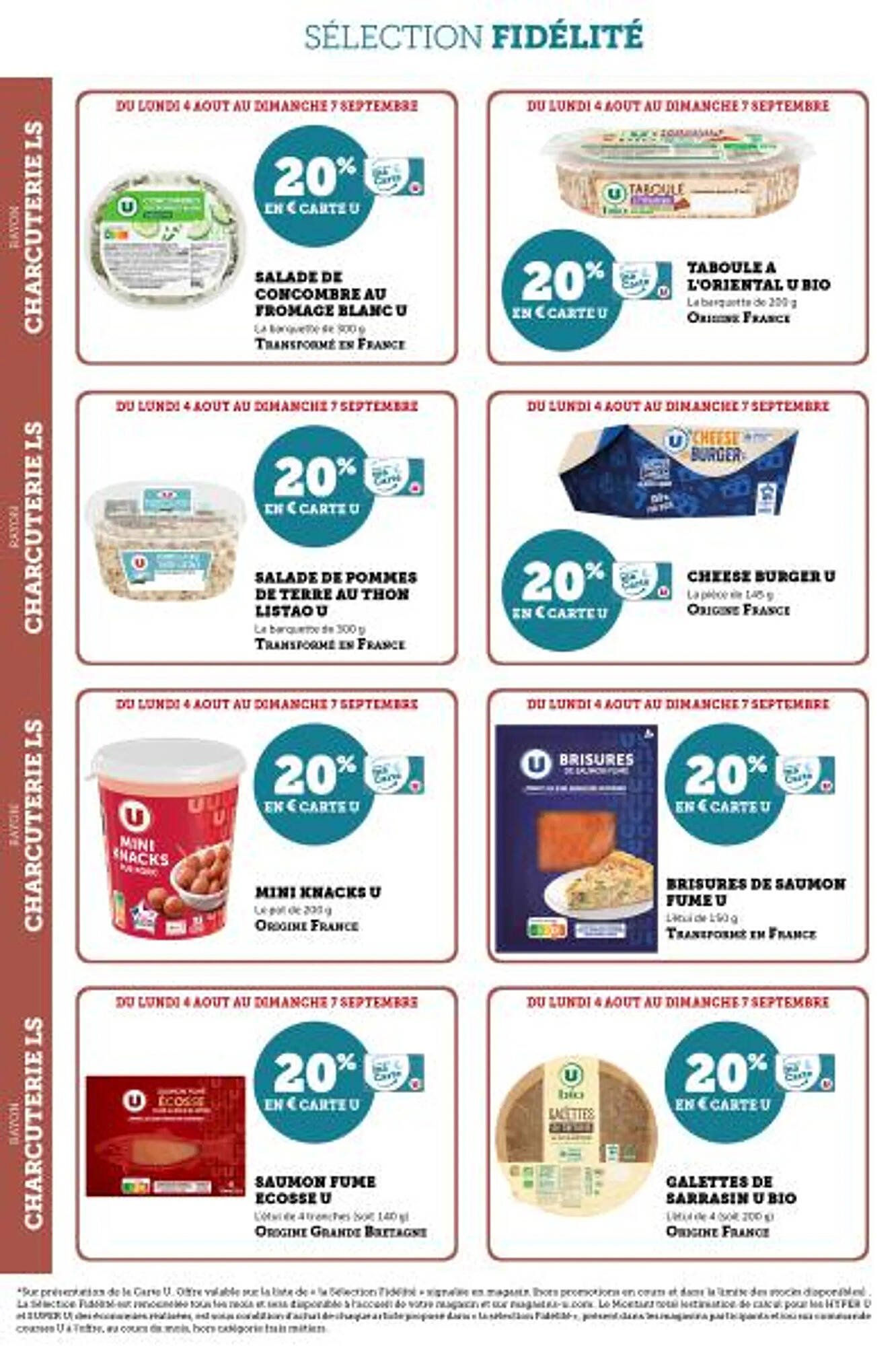Catalogue Super U (2025-08-04 - 2025-09-07)