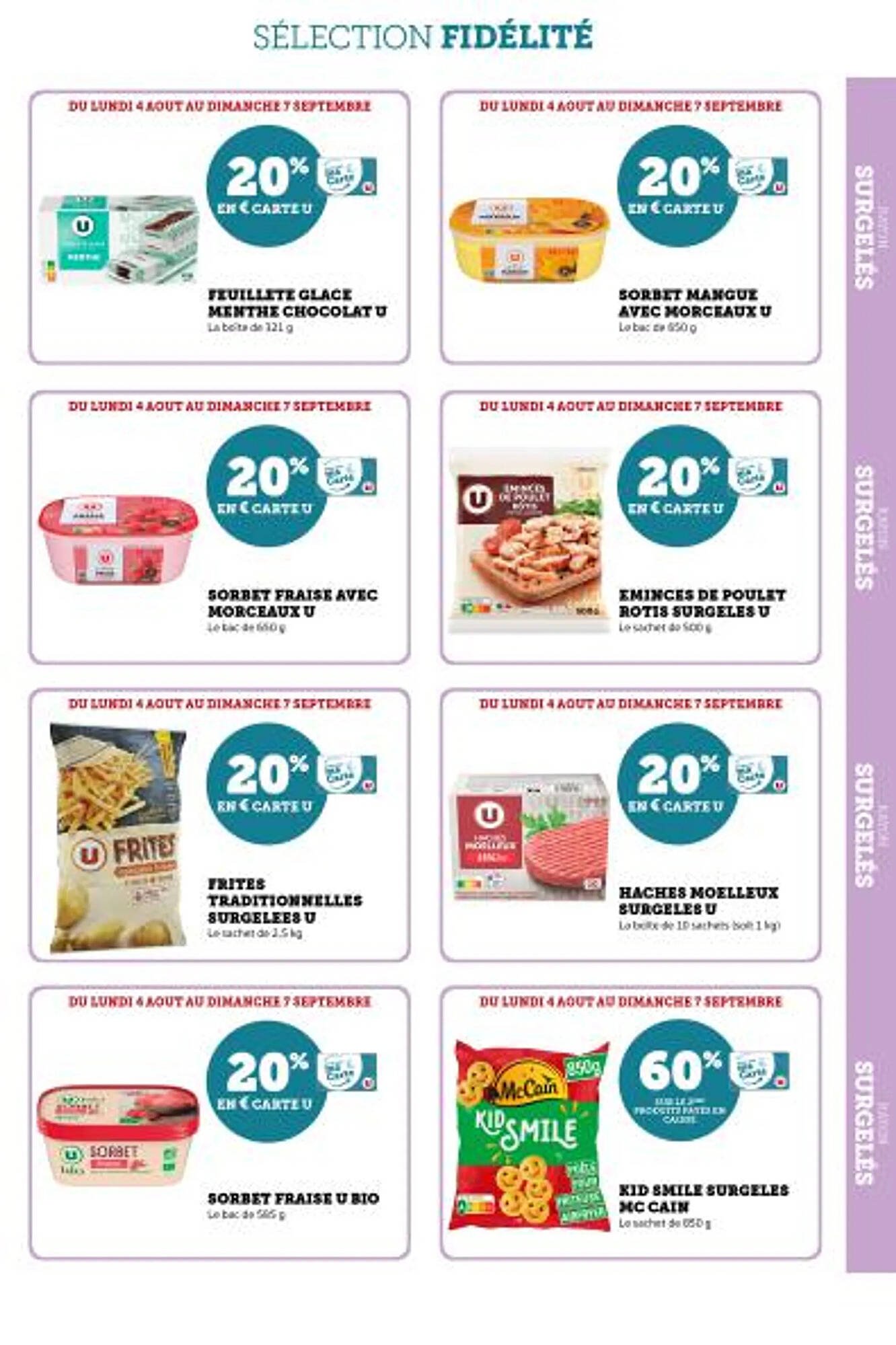 Catalogue Super U (2025-08-04 - 2025-09-07)