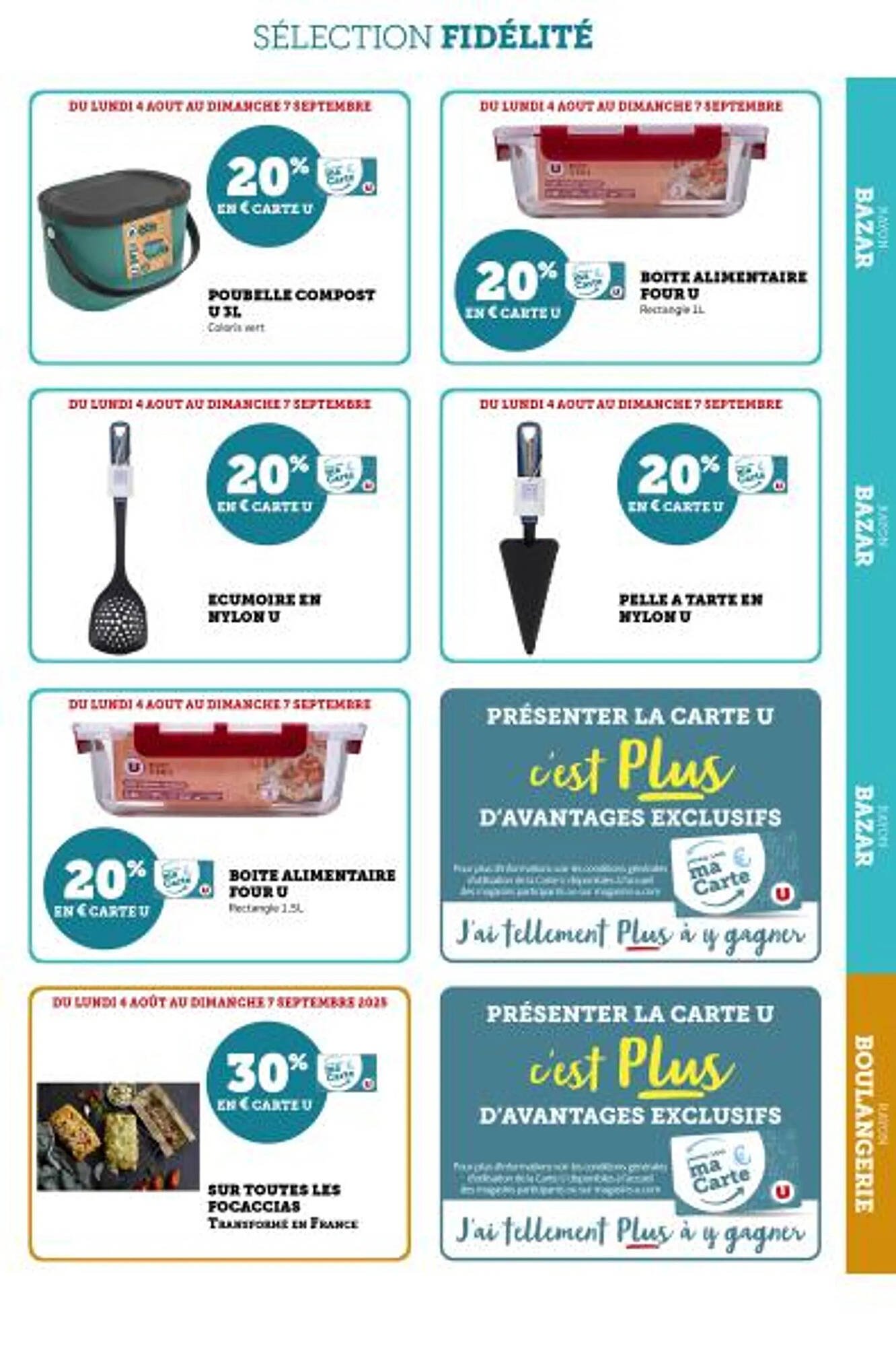 Catalogue Super U (2025-08-04 - 2025-09-07)