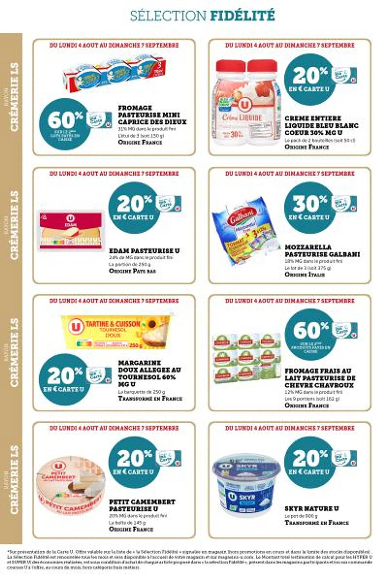 Catalogue Super U (2025-08-04 - 2025-09-07)