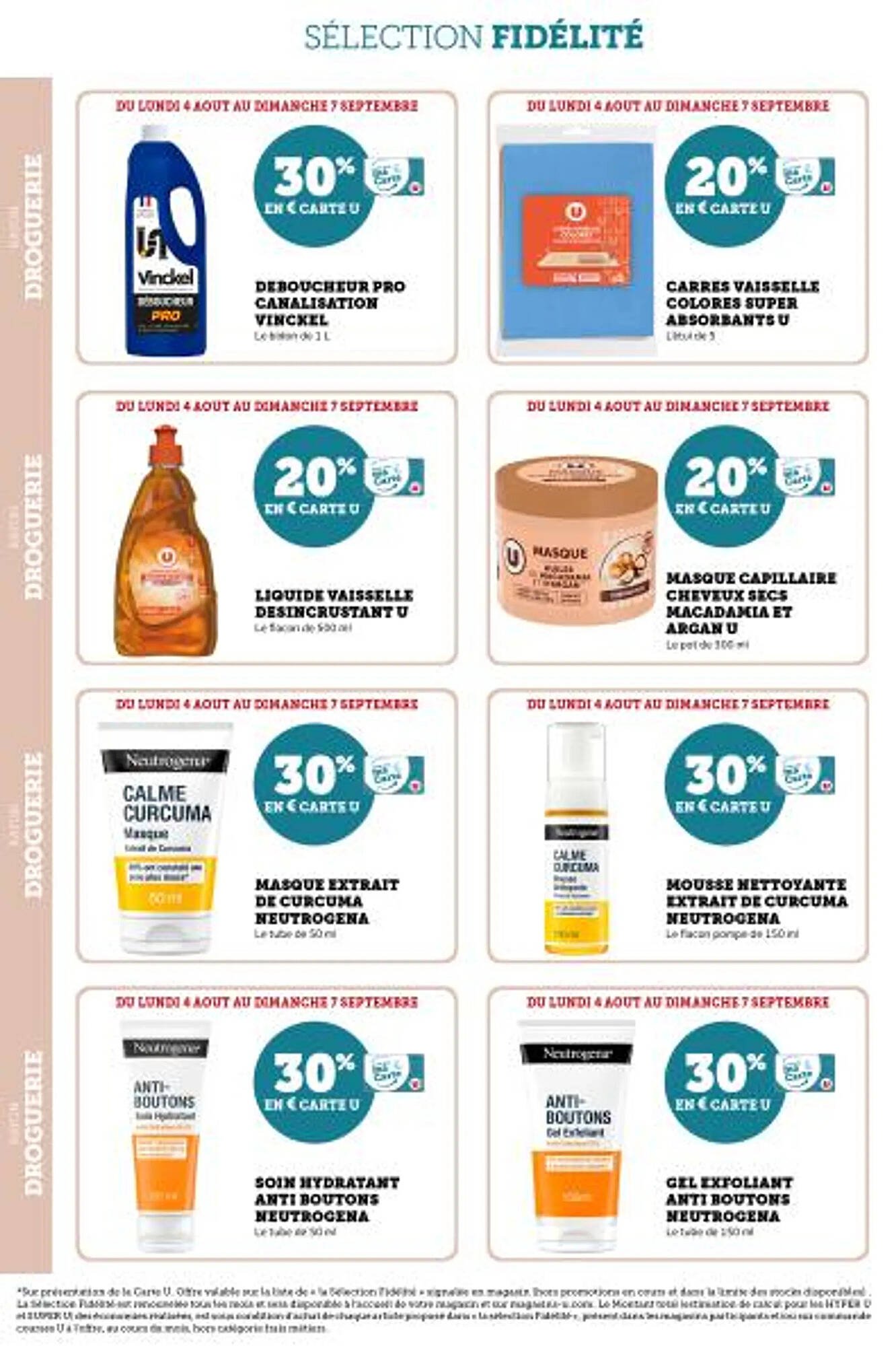 Catalogue Super U (2025-08-04 - 2025-09-07)