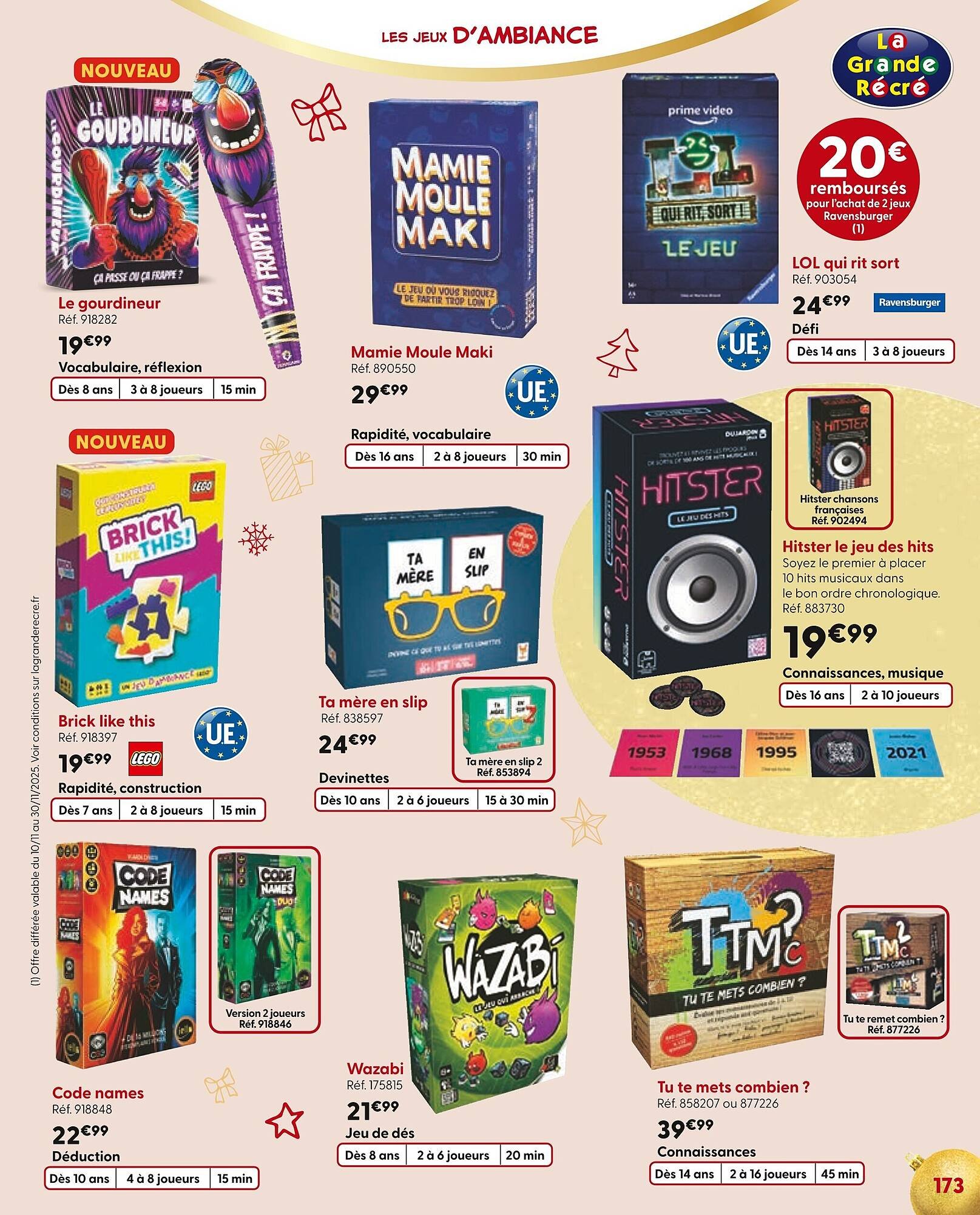 Catalogue La Grande Récré