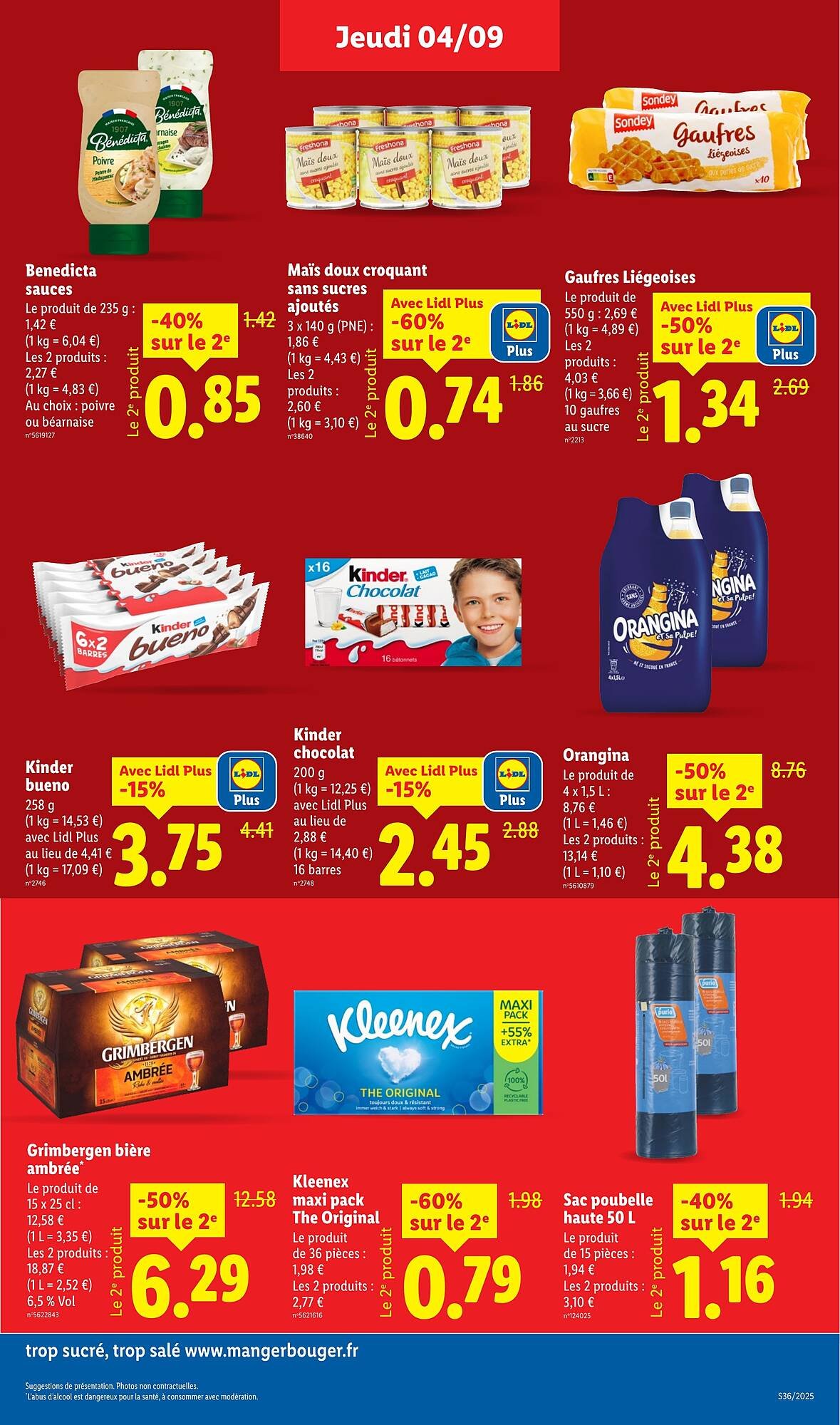 Catalogue Lidl (2025-09-04 - 2025-09-10)