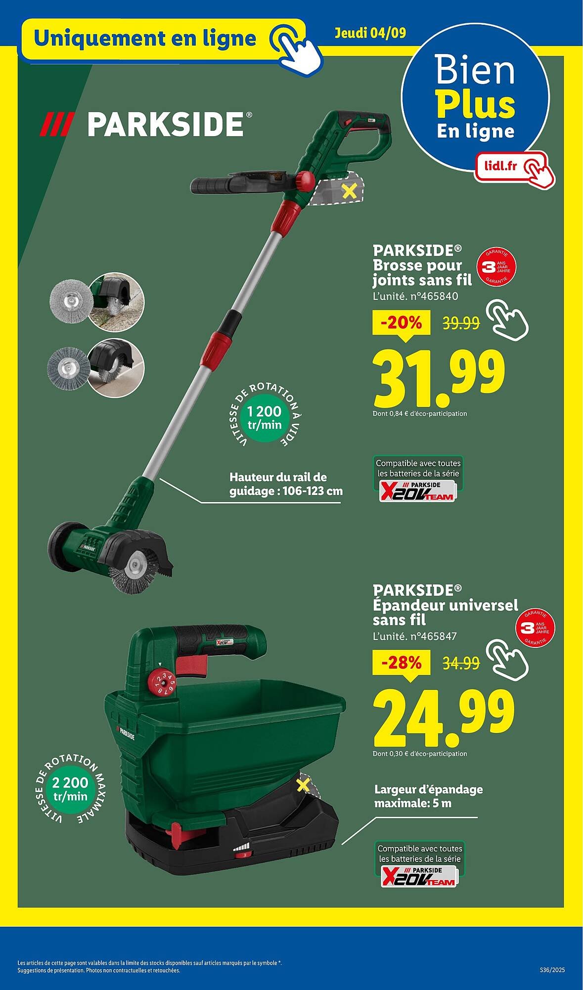 Catalogue Lidl (2025-09-04 - 2025-09-10)