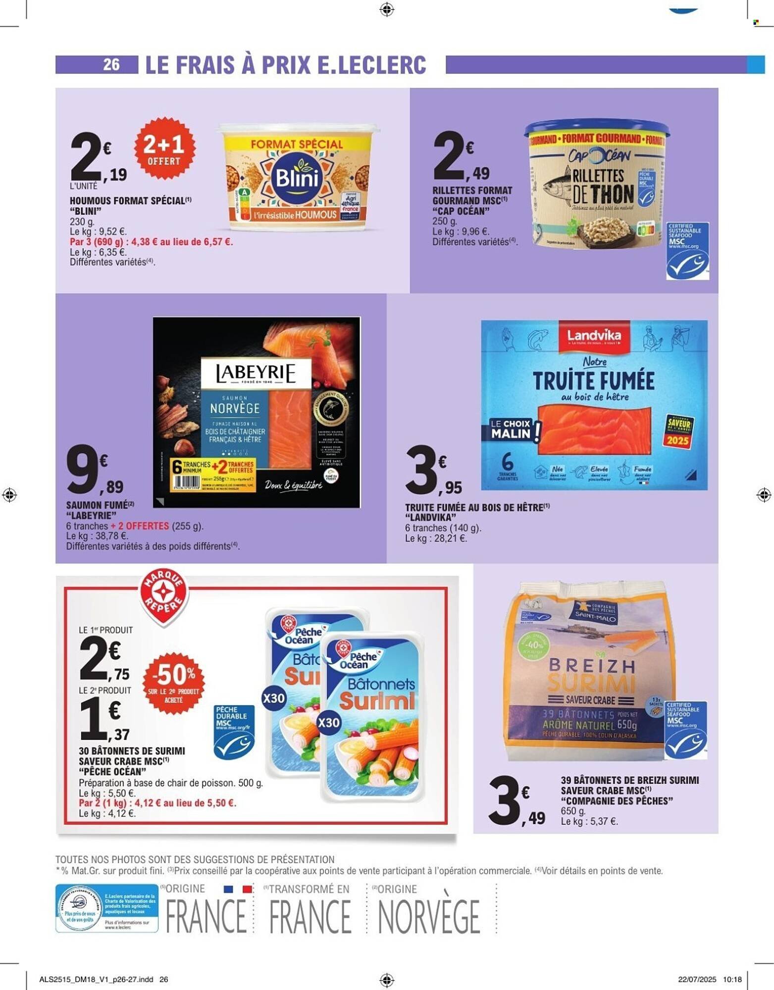 Catalogue E.Leclerc (2025-08-26 - 2025-09-06)