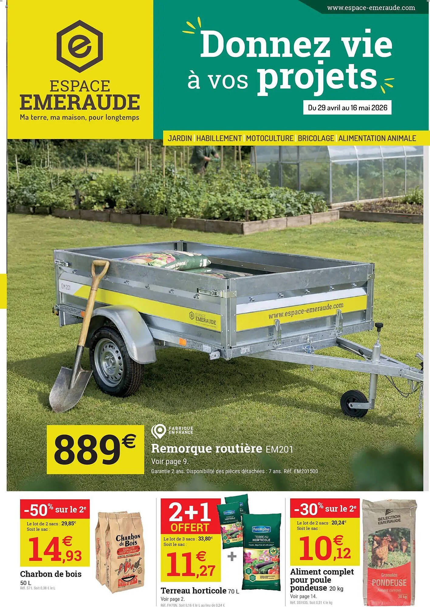 Catalogue Espace emeraude