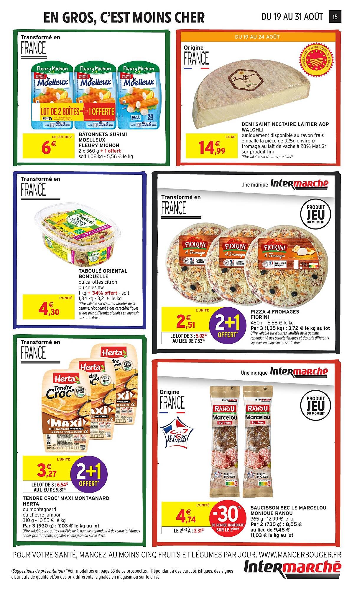 Catalogue Intermarché (2025-08-19 - 2025-08-31)