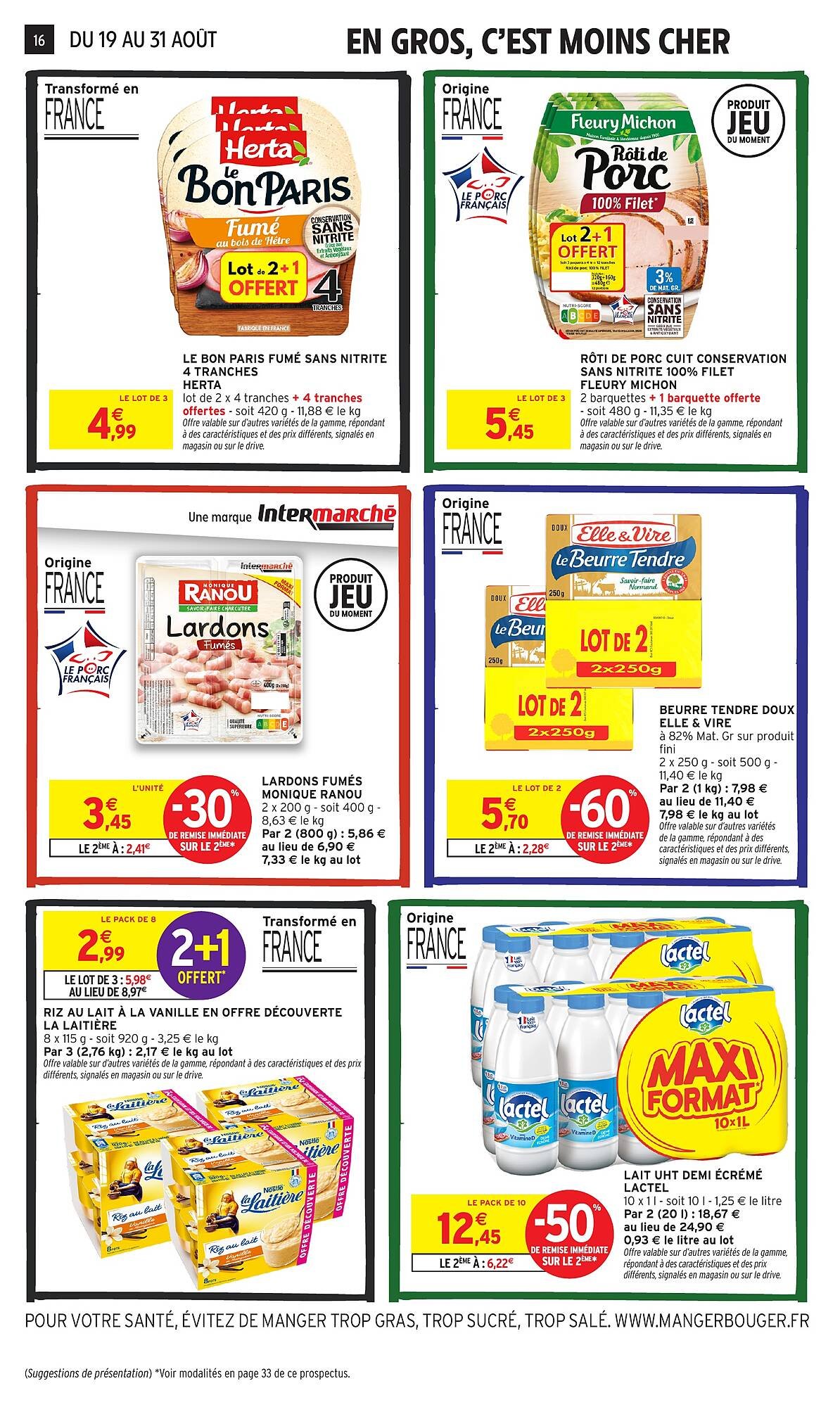 Catalogue Intermarché (2025-08-19 - 2025-08-31)