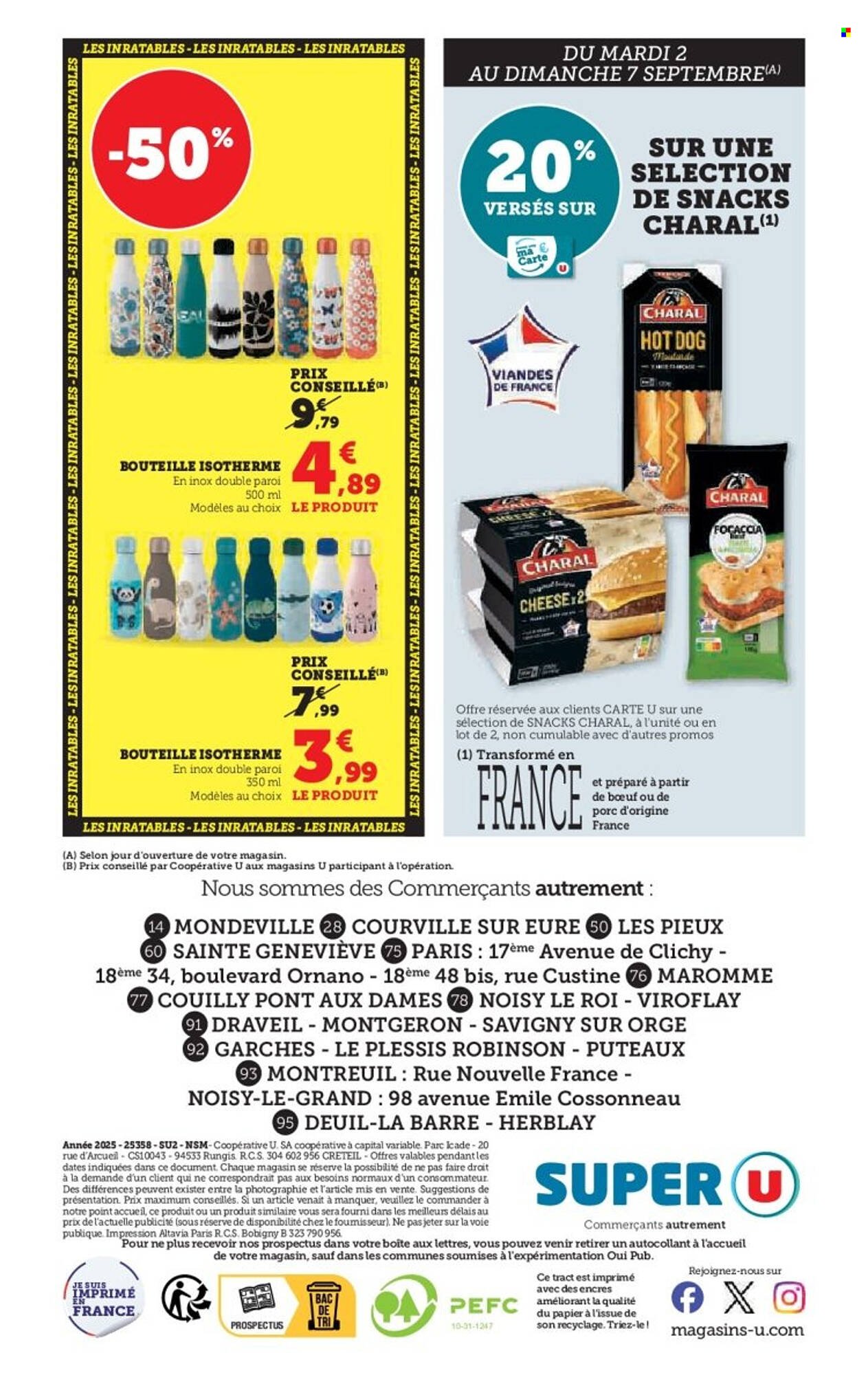 Catalogue Super U (2025-09-02 - 2025-09-14)
