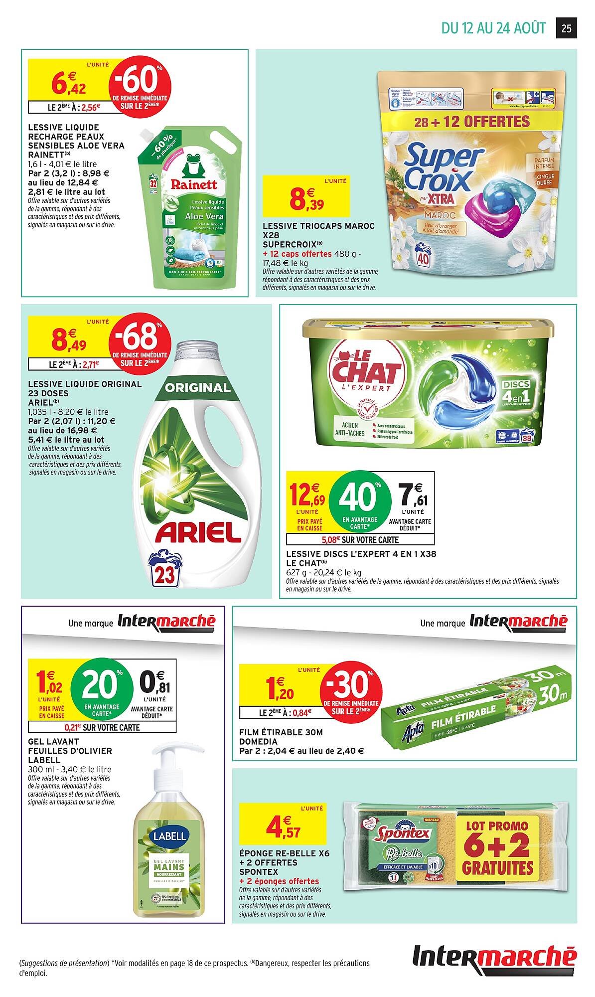 Catalogue Intermarché (2025-08-12 - 2025-08-24)
