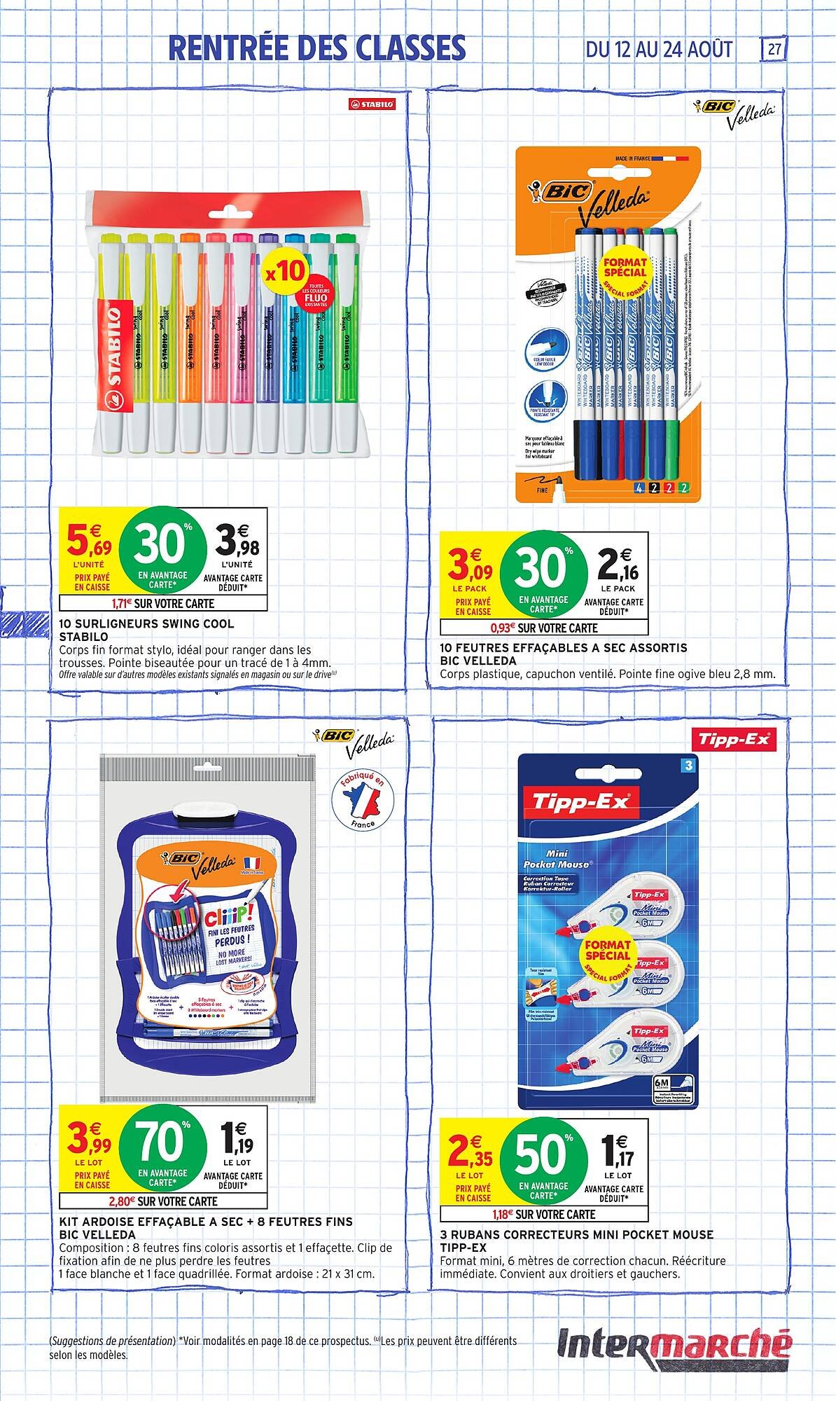 Catalogue Intermarché (2025-08-12 - 2025-08-24)