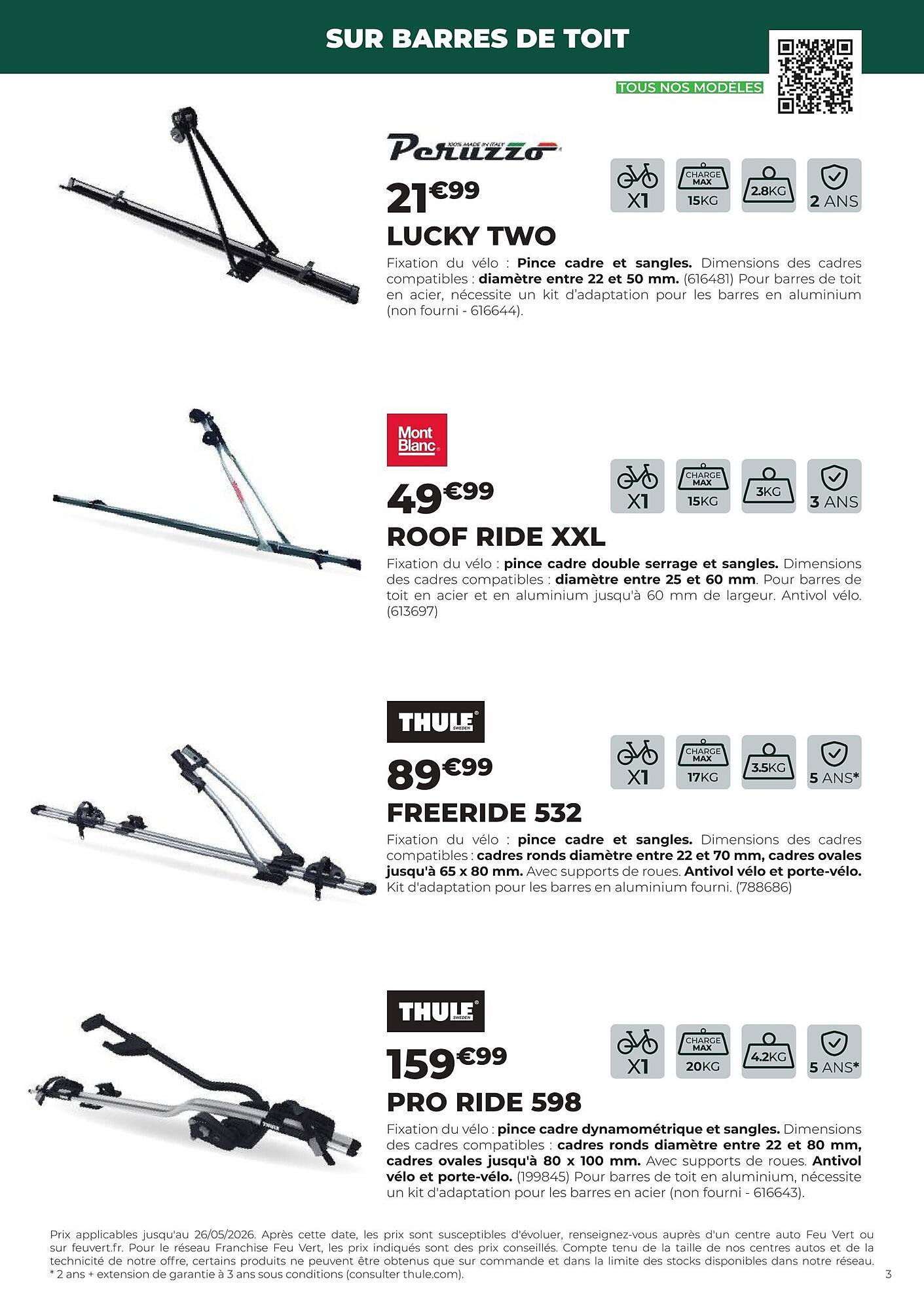 Catalogue Feu Vert (2026-04-13 - 2026-12-31)